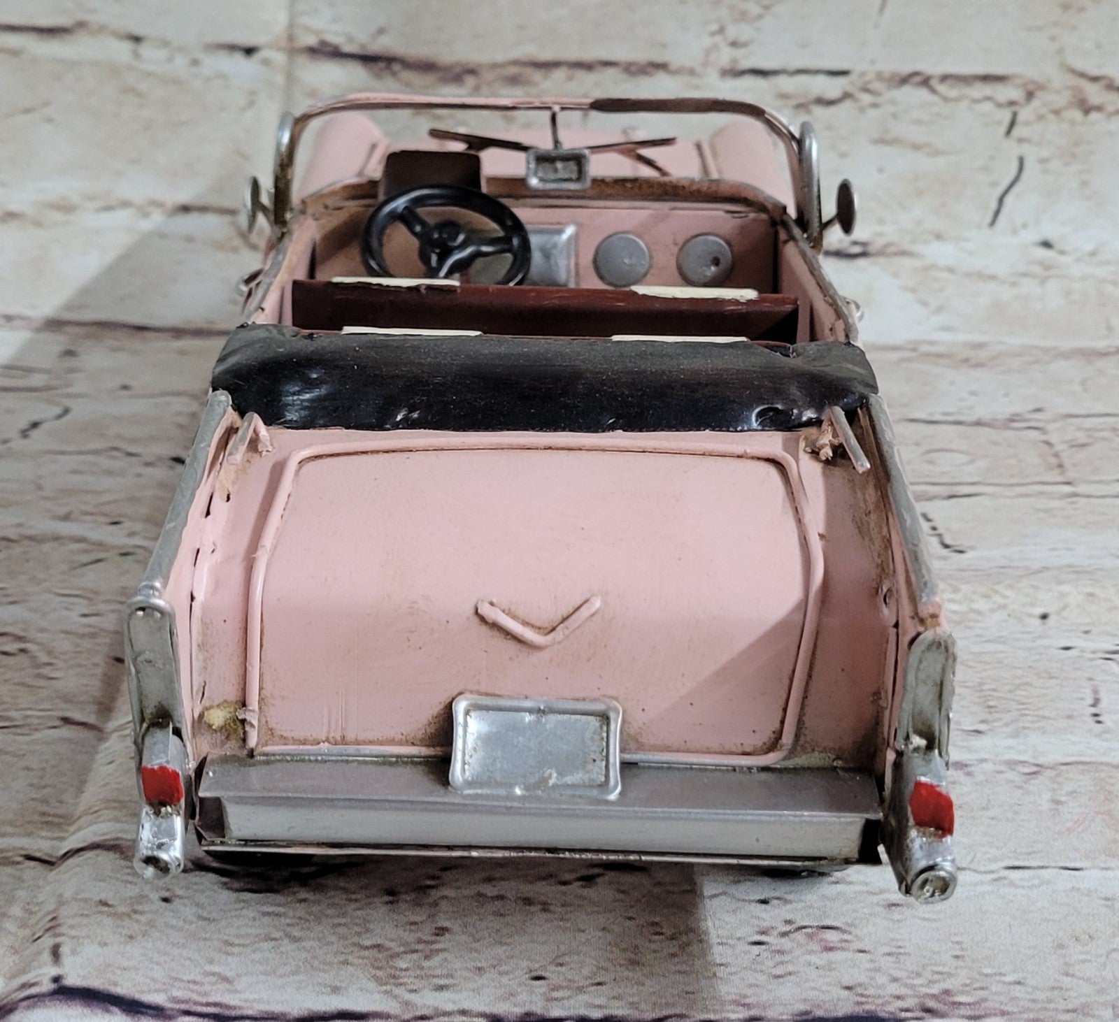 Buy 1957 Chevrolet Bel Air Pink “Home Improvement” 1/10 Car Collector Edition – Handmade Vintage Decor