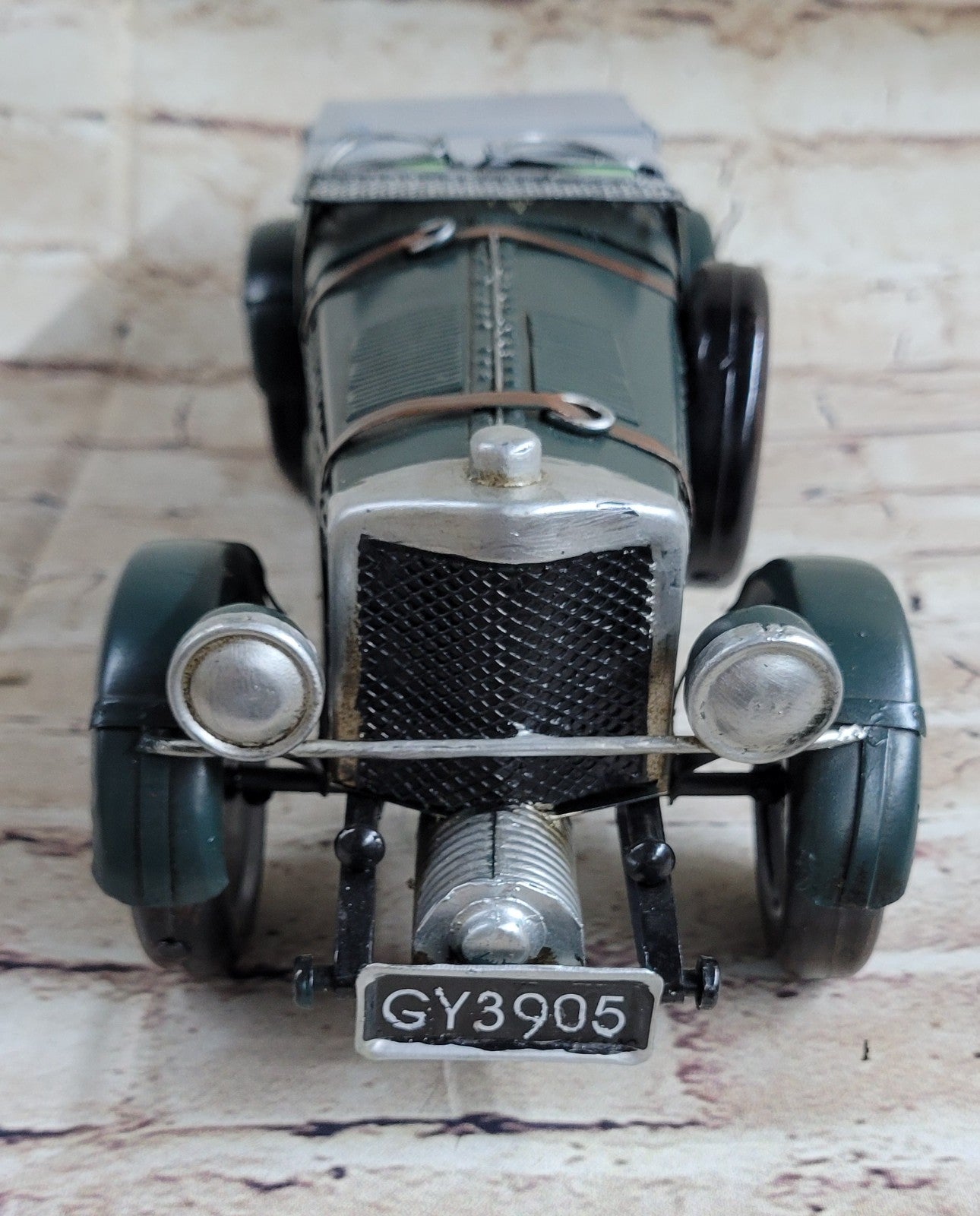 Green 1:10 Scale Blower NO.8 Diecast Bentley Speed Model Vintage Toy Artwork