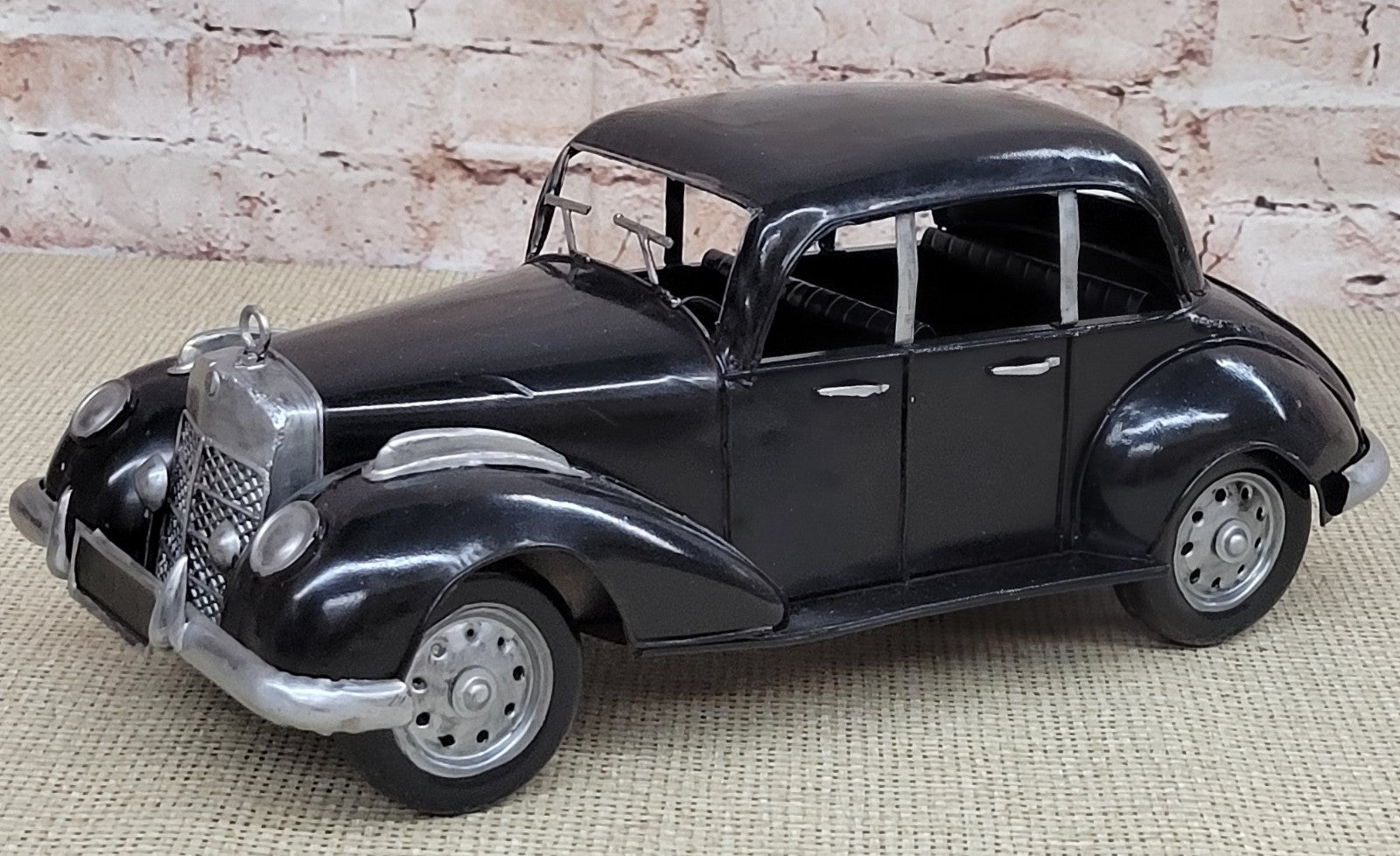 1955 Mercedes Benz 300, Black- Jayland USA Collectors - 1/12 Scale Diecast Model Toy Car