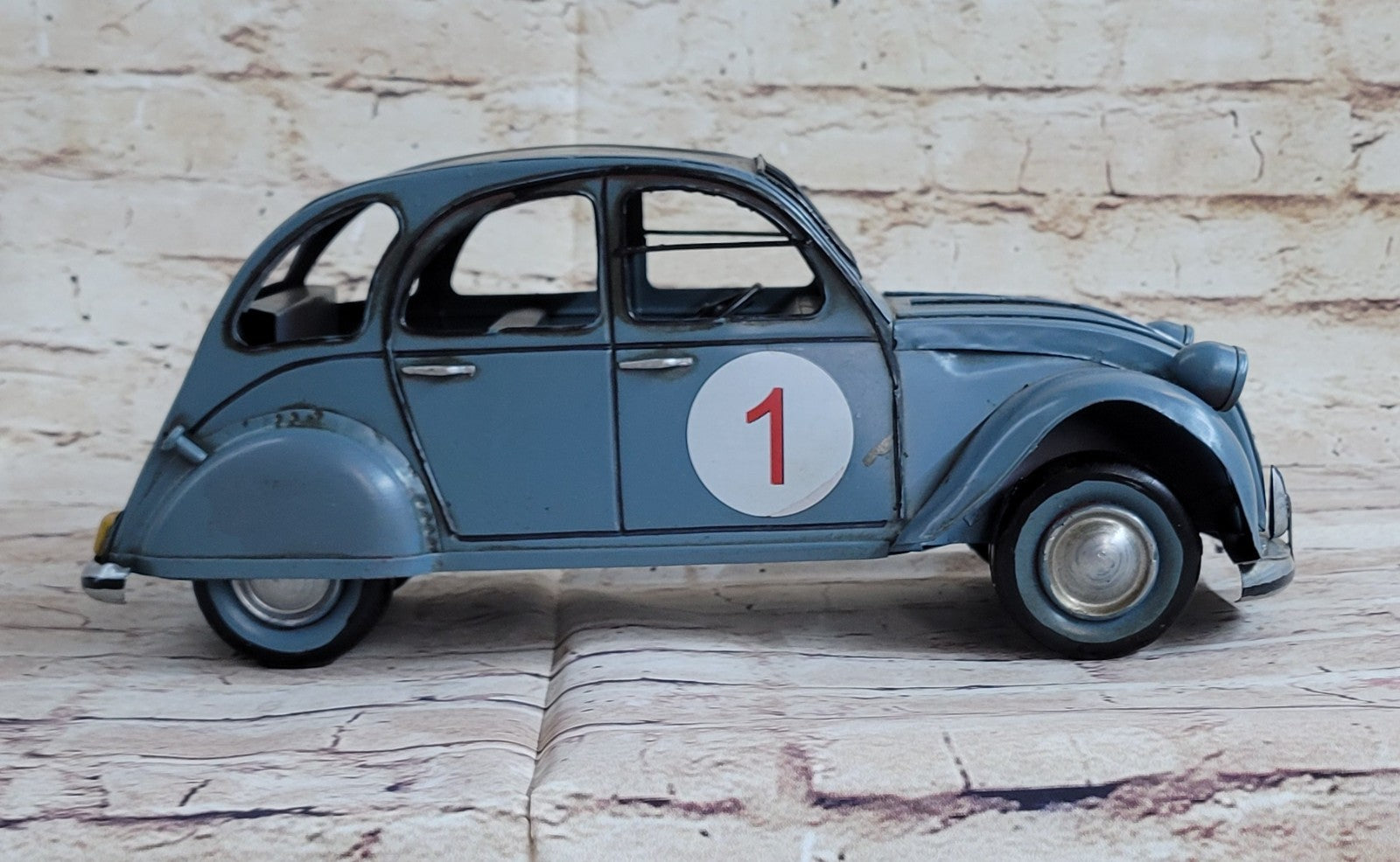 Hand Made Citroen 2CV (No.26T 1950-57)Very Good & Original Condition Decor Sale
