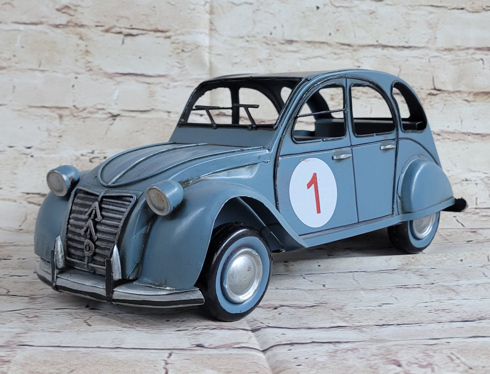 Hand Made Citroen 2CV (No.26T 1950-57)Very Good & Original Condition Decor Sale