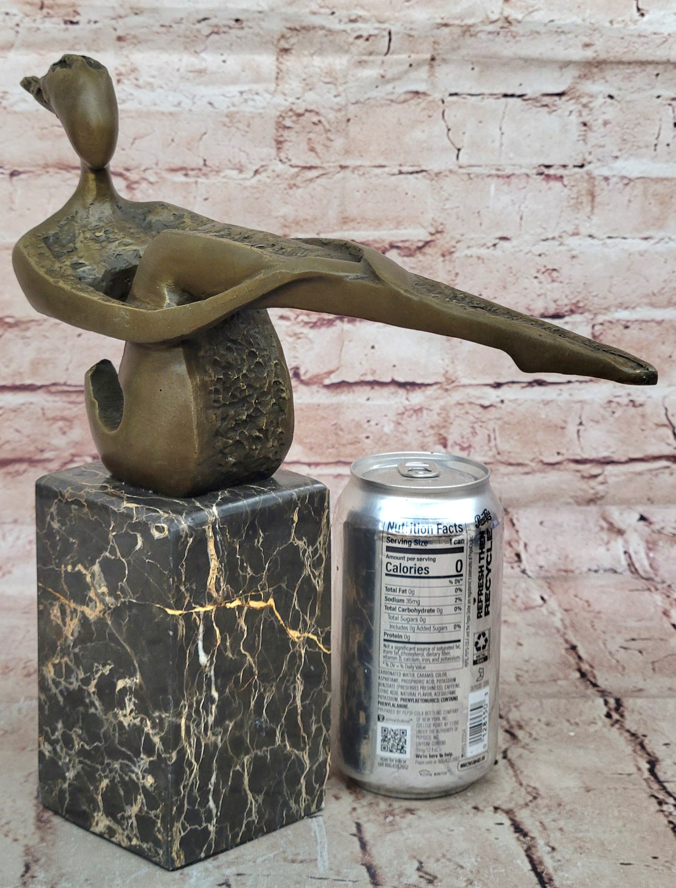 Contemporary Bronze Female Nude - Athlete - Erotic Naked- Sign. Nick Statue SALE