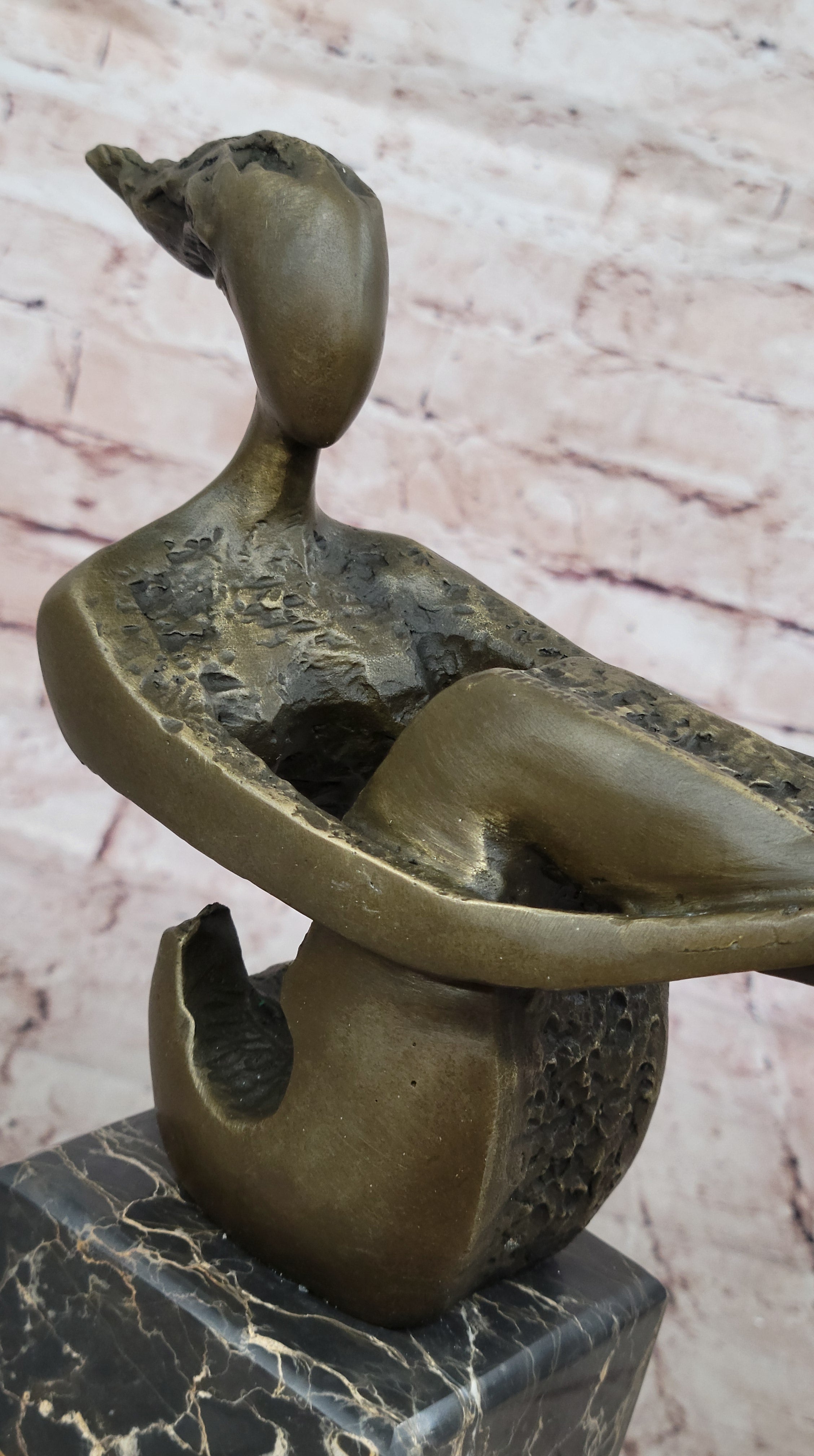 Contemporary Bronze Female Nude - Athlete - Erotic Naked- Sign. Nick Statue SALE