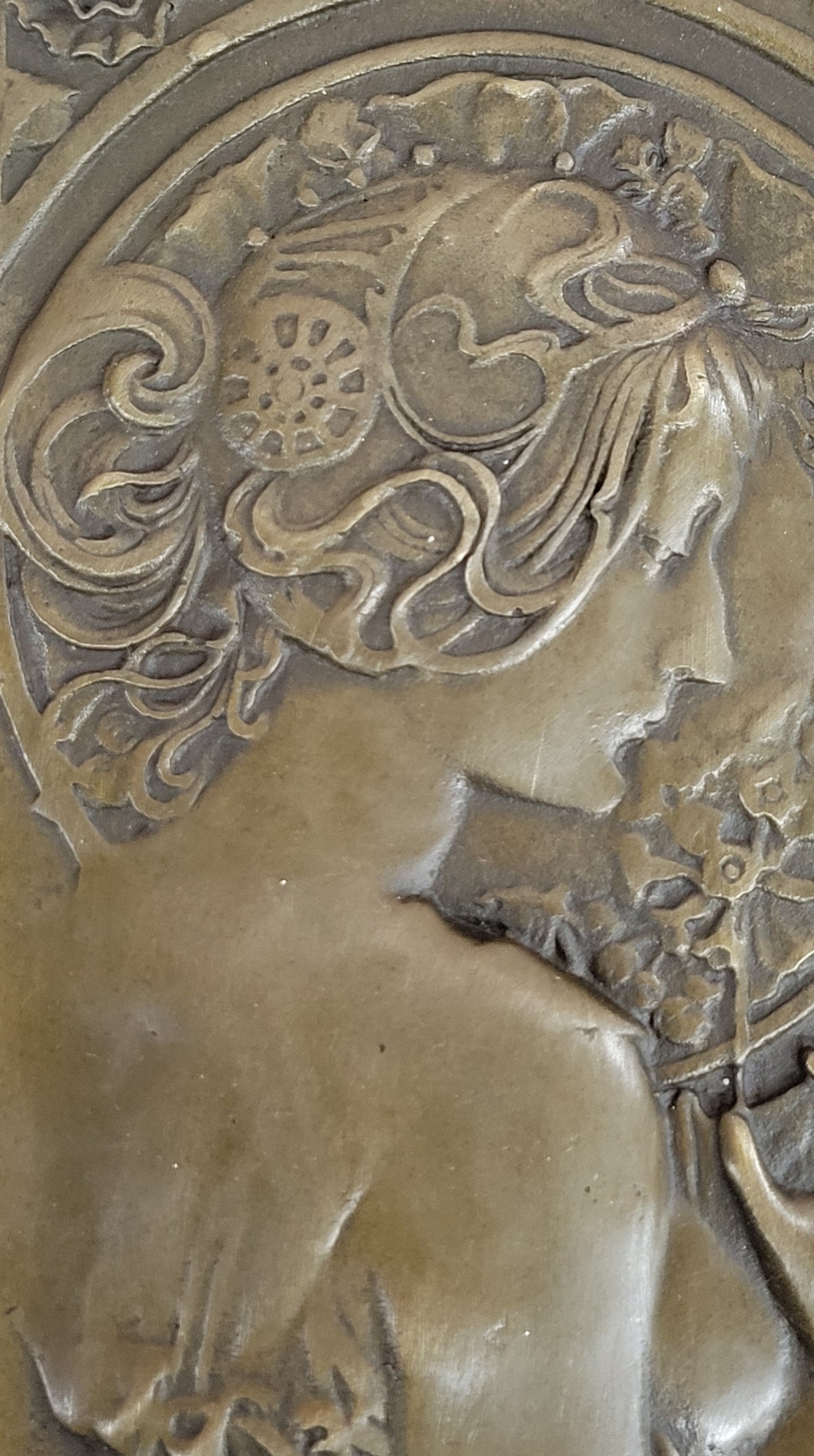 Vintage Signed Bronze Art Decor Relief Made in Spain Award Trophy Collector