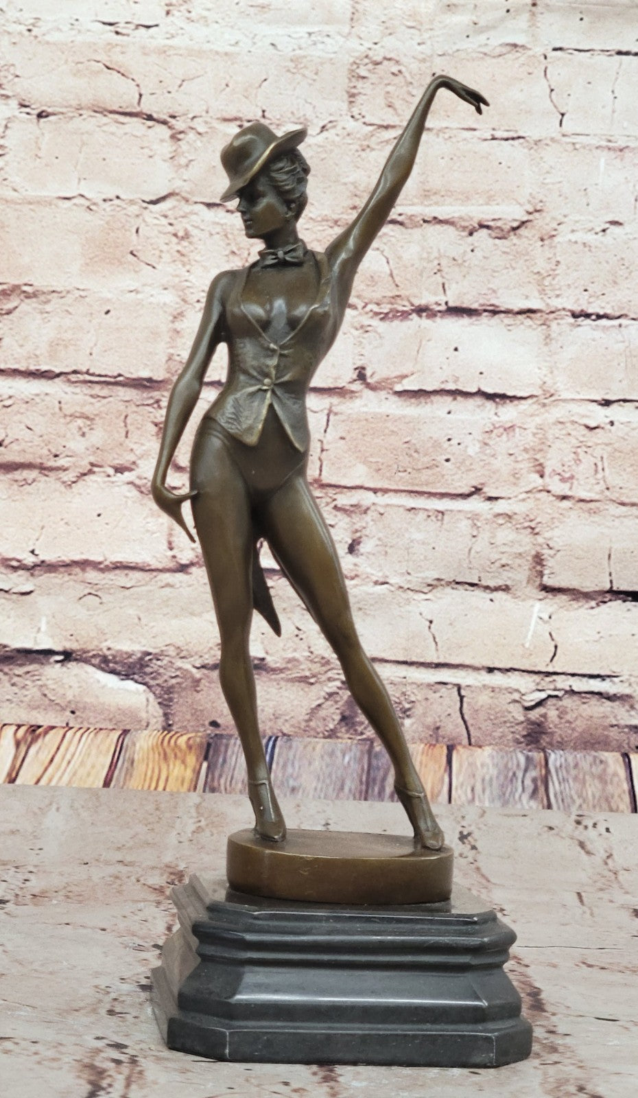 Bronze Sculpture Museum Quality Classic Dancer by Italian artist Aldo Vitaleh