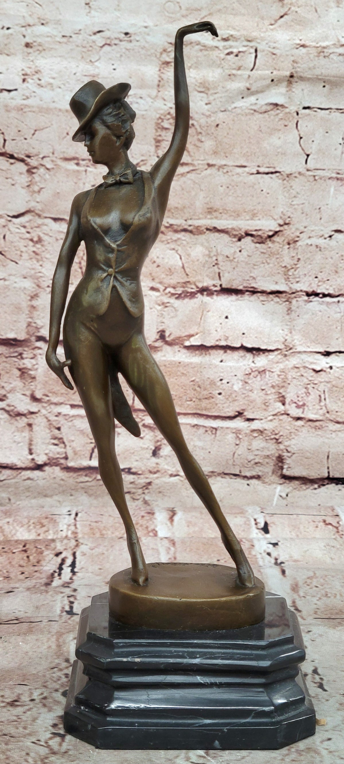 Bronze Sculpture Museum Quality Classic Dancer by Italian artist Aldo Vitaleh