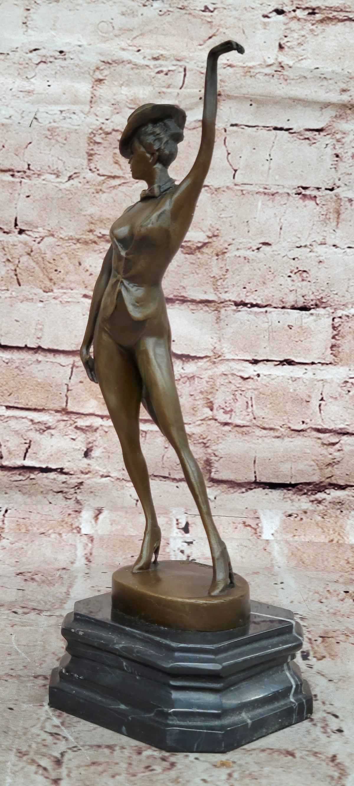 Bronze Sculpture Museum Quality Classic Dancer by Italian artist Aldo Vitaleh