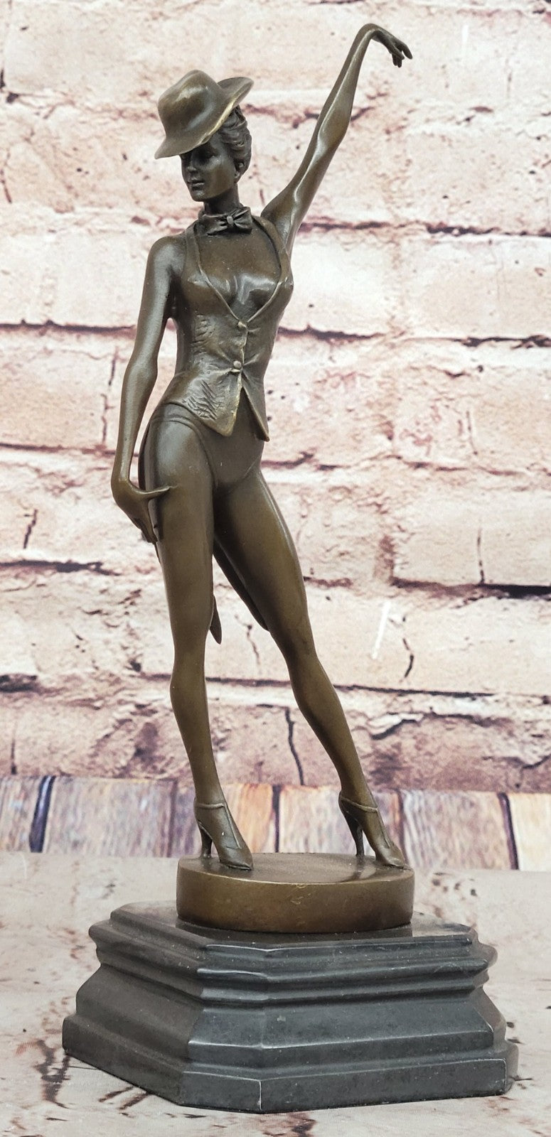 Bronze Sculpture Museum Quality Classic Dancer by Italian artist Aldo Vitaleh