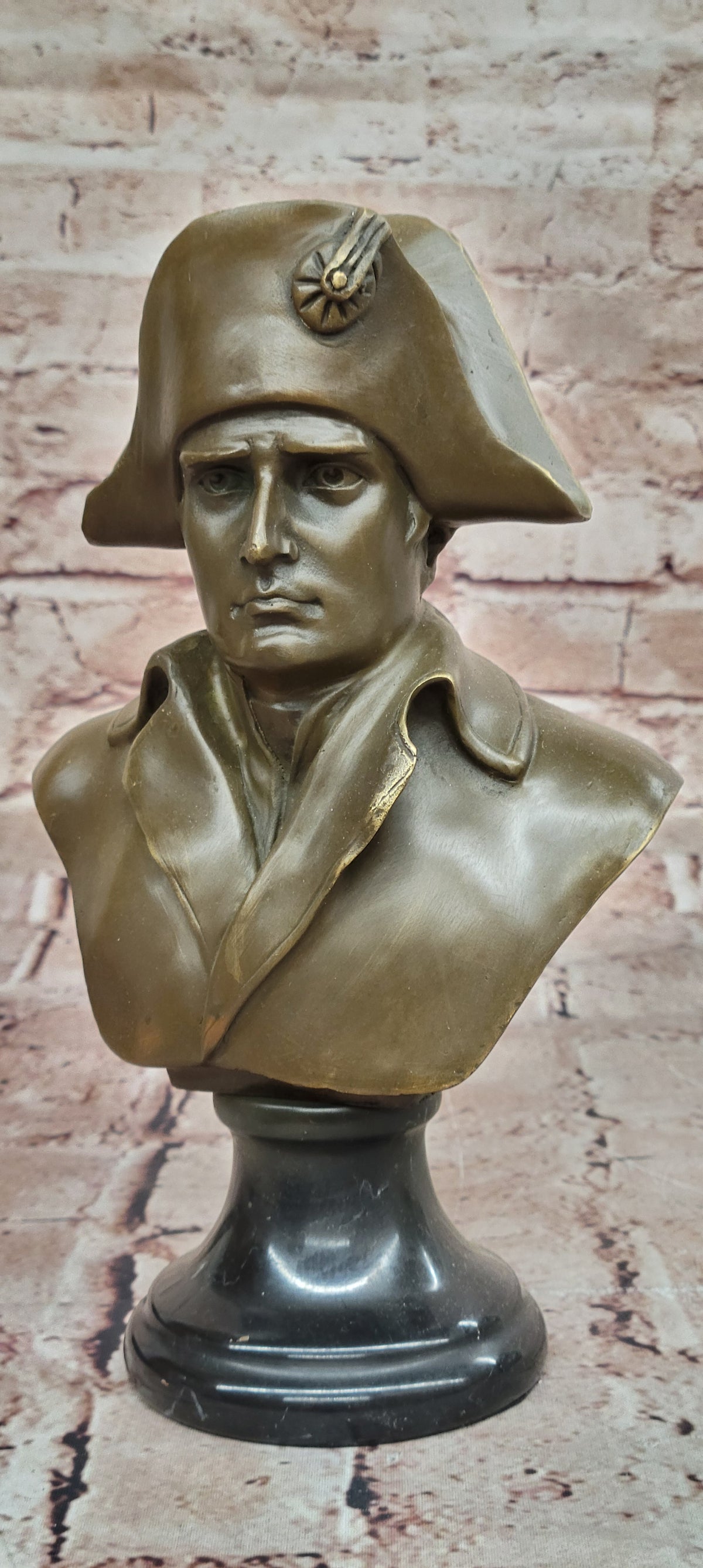 Art Deco ~100% Pure Bronze~Napoleon French Commander Sculpture Figurine Sale LRG