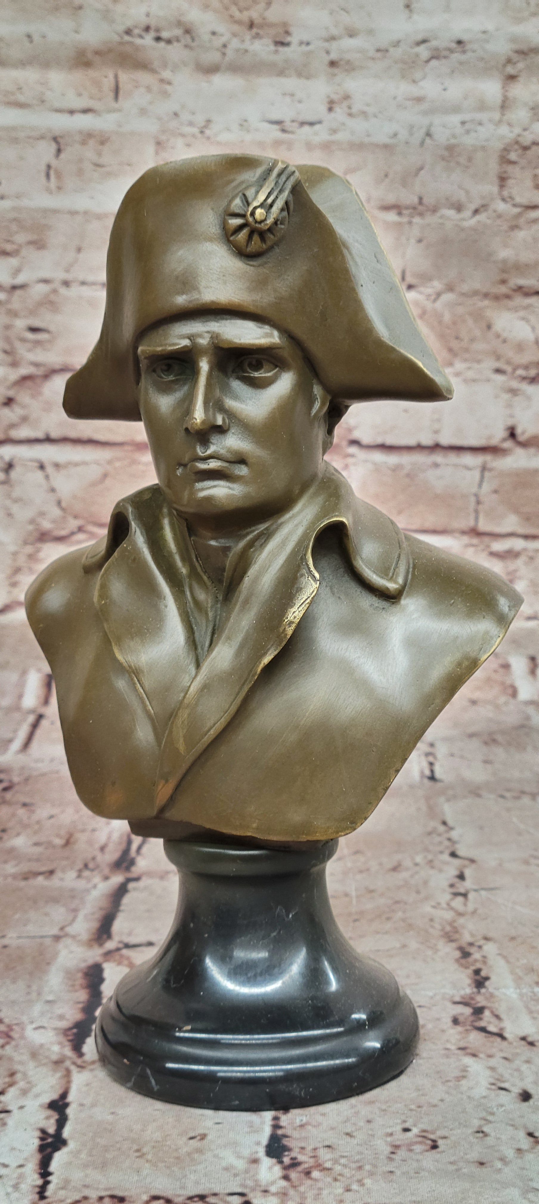 Art Deco ~100% Pure Bronze~Napoleon French Commander Sculpture Figurine Sale LRG