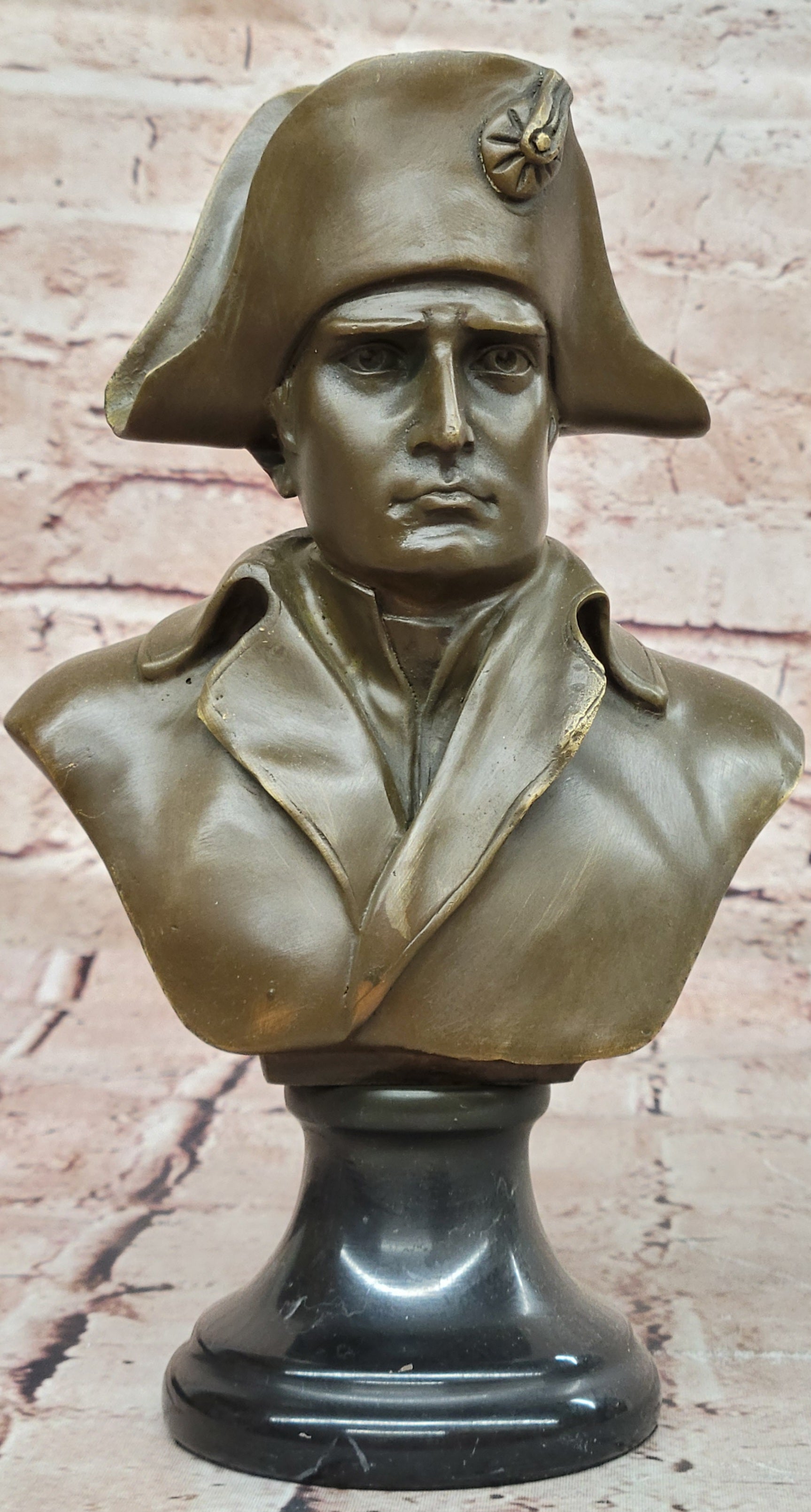 Art Deco ~100% Pure Bronze~Napoleon French Commander Sculpture Figurine Sale LRG