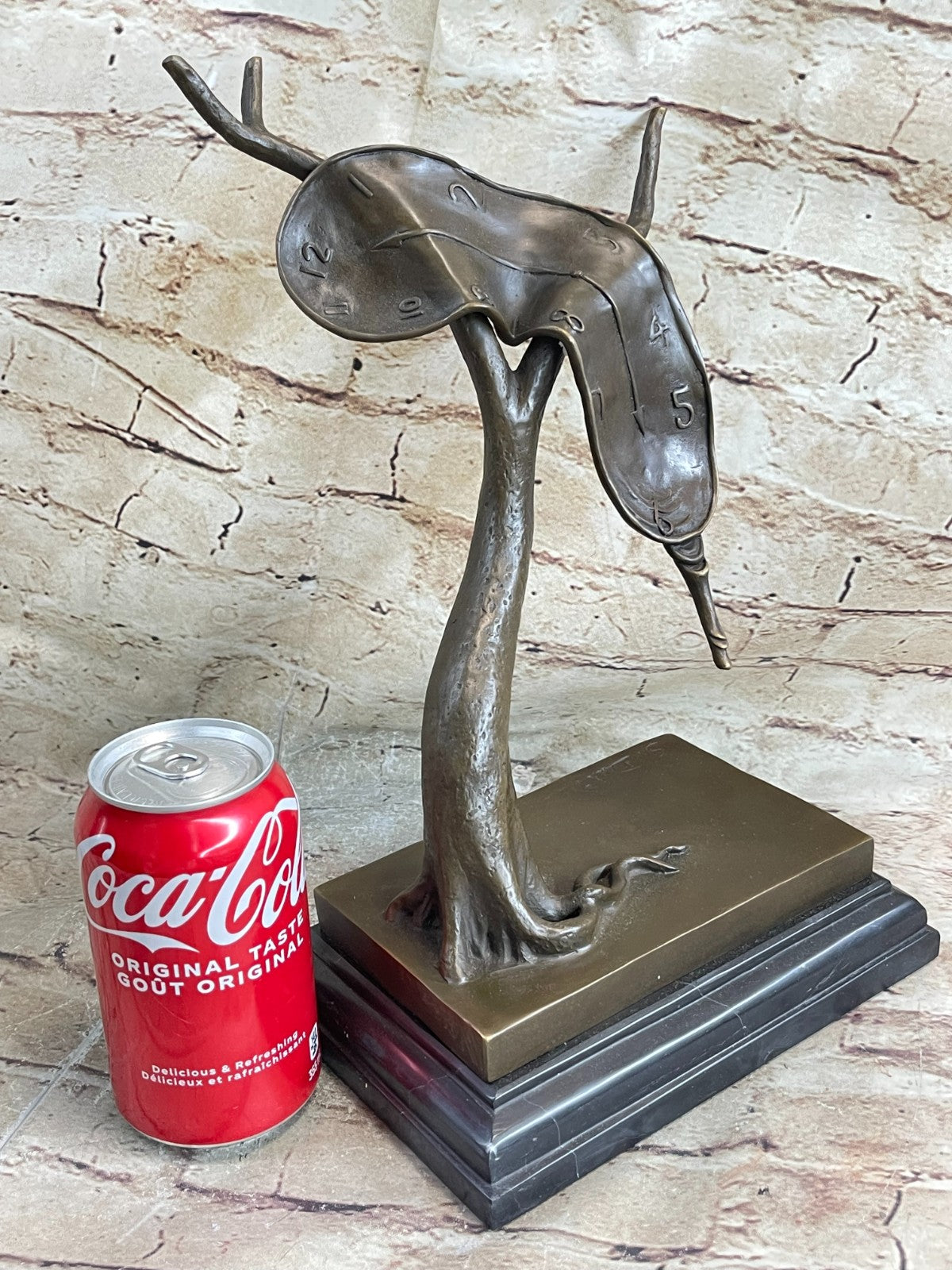Bronze Sculpture Nobility of Time By Dali Hot Cast Quality Artwork Lost Wax Work