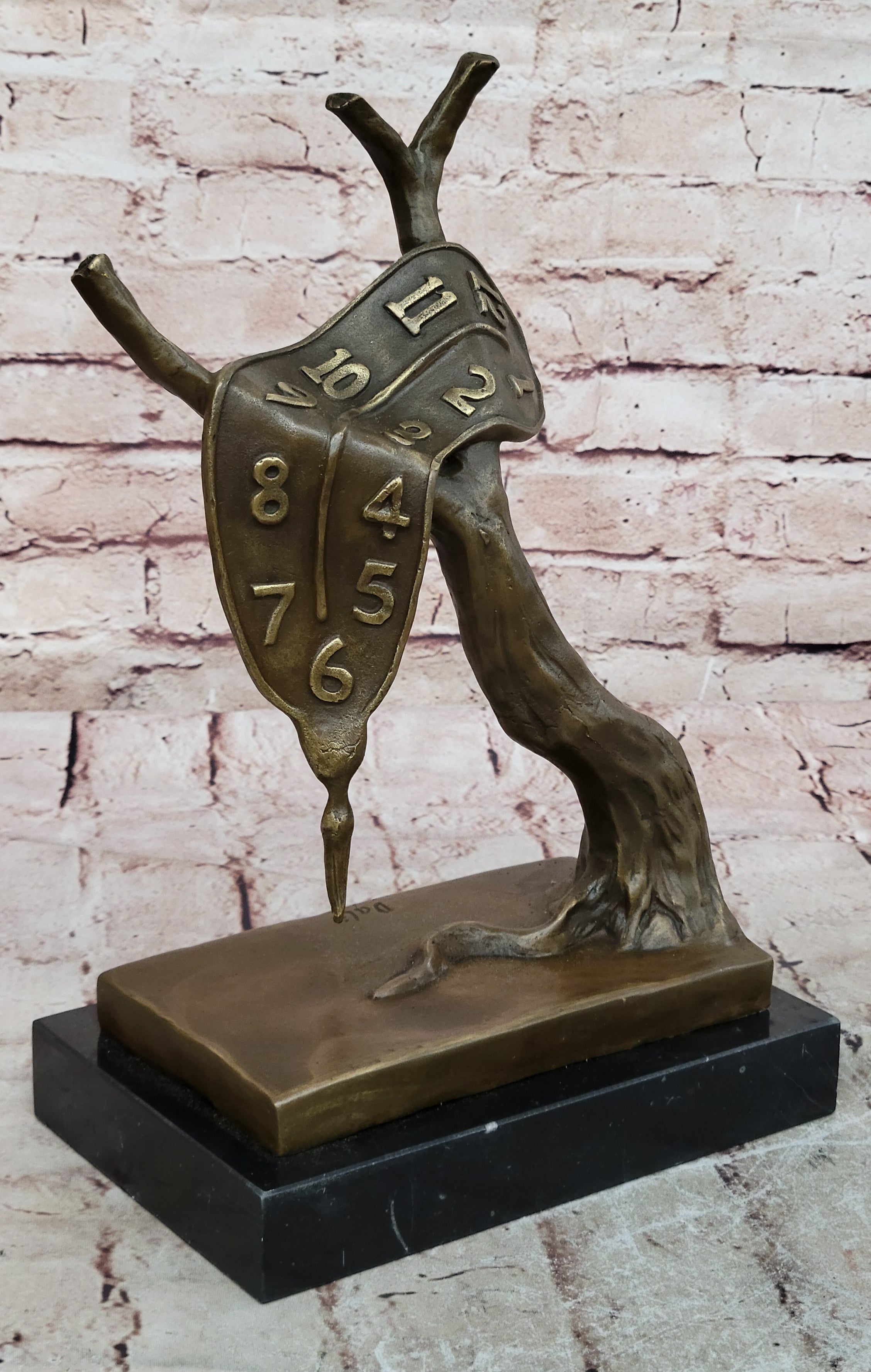 Bronze Sculpture Nobility of Time By Dali Hot Cast Quality Artwork Lost Wax Work