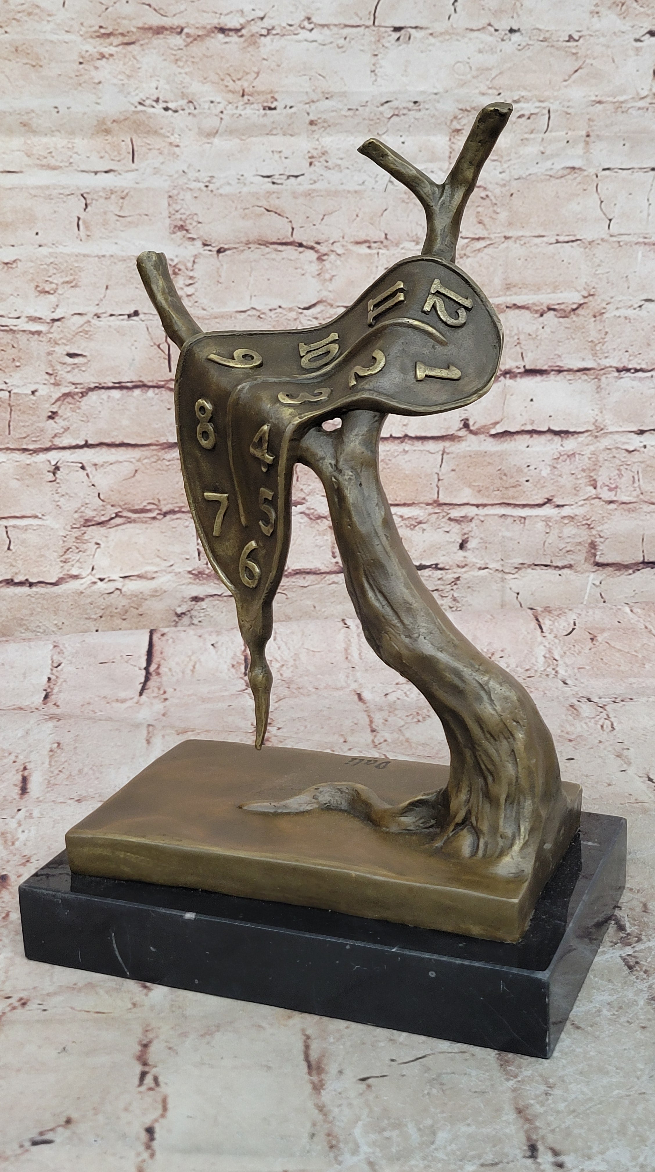 Bronze Sculpture Nobility of Time By Dali Hot Cast Quality Artwork Lost Wax Work