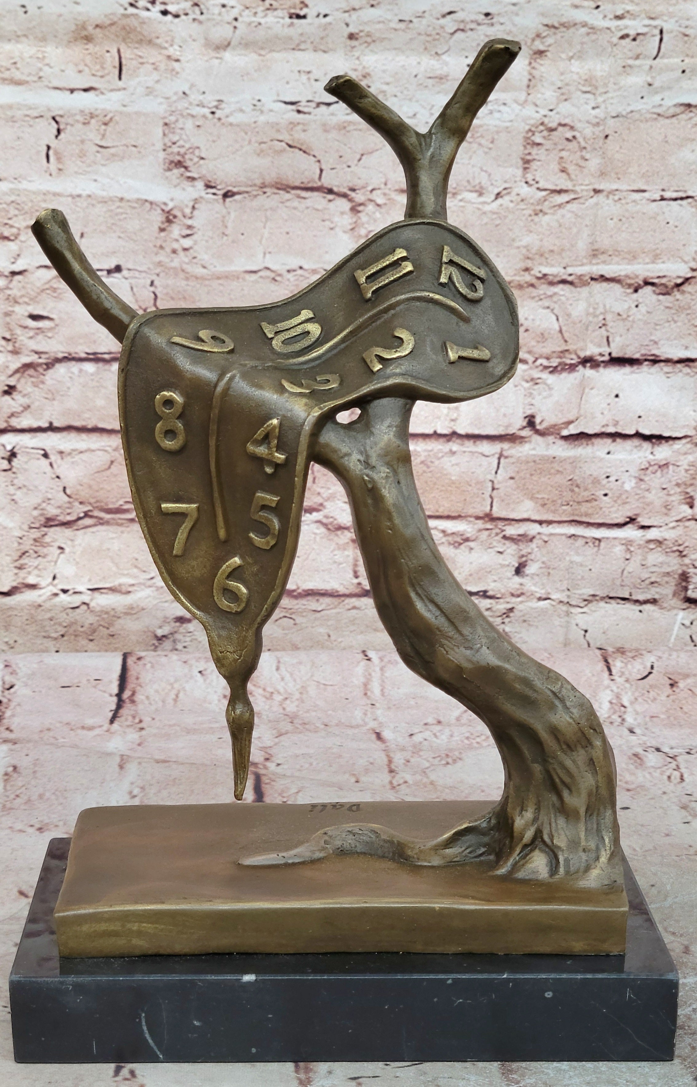 Bronze Sculpture Nobility of Time By Dali Hot Cast Quality Artwork Lost Wax Work