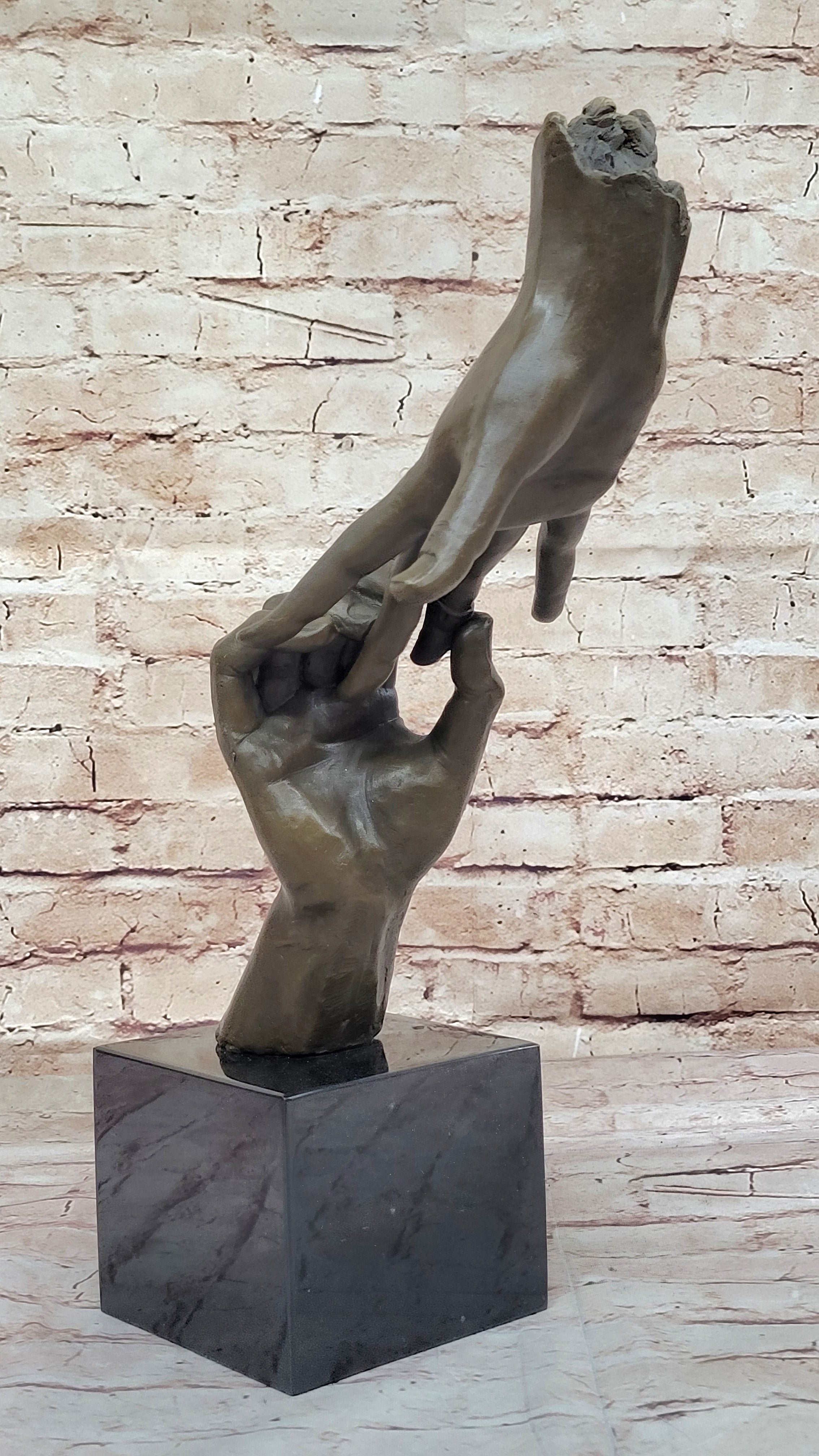 Handcrafted Collectible by Salvador Dali Titel Marry Me Bronze Sculpture Statue