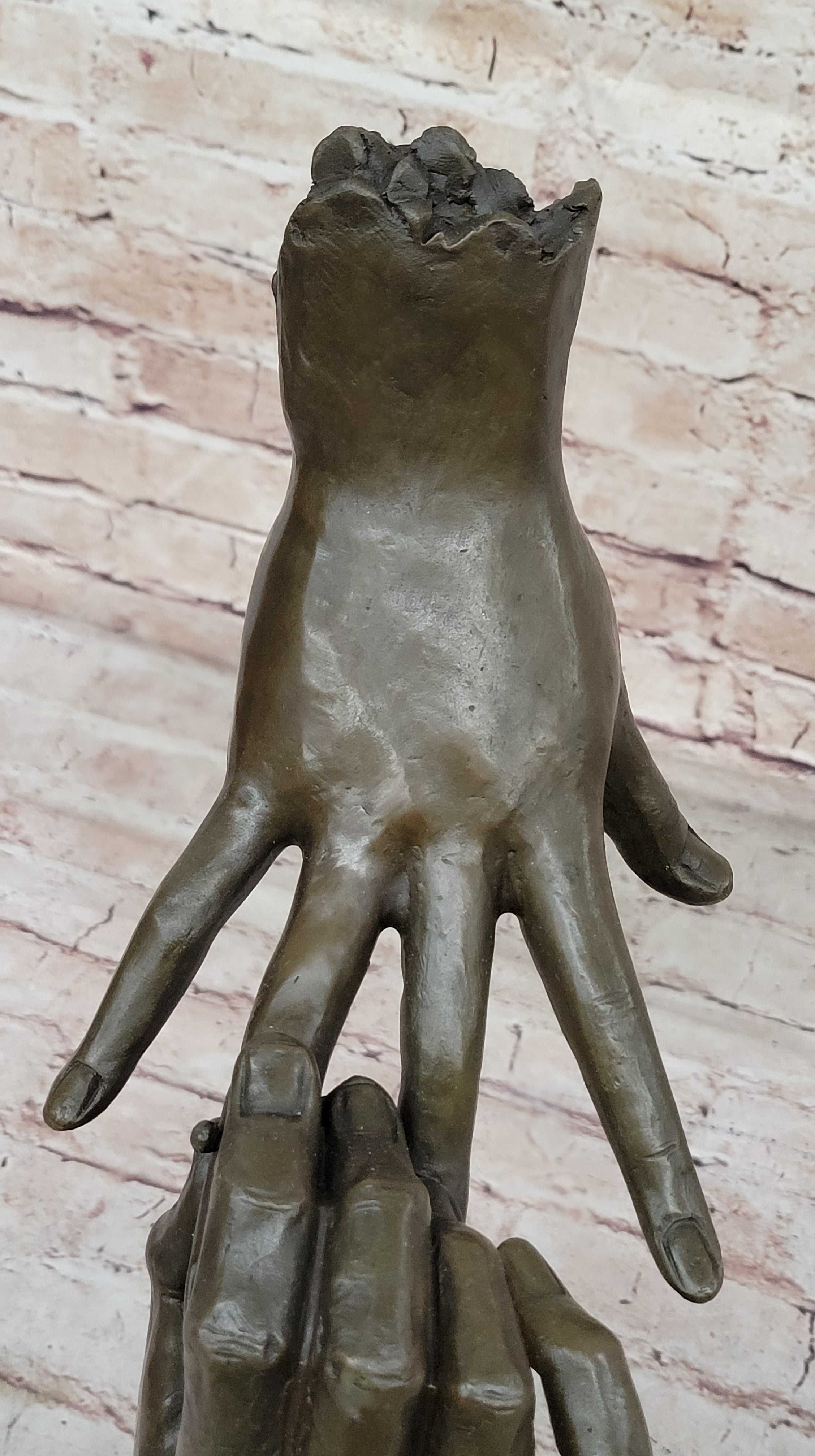 Handcrafted Collectible by Salvador Dali Titel Marry Me Bronze Sculpture Statue