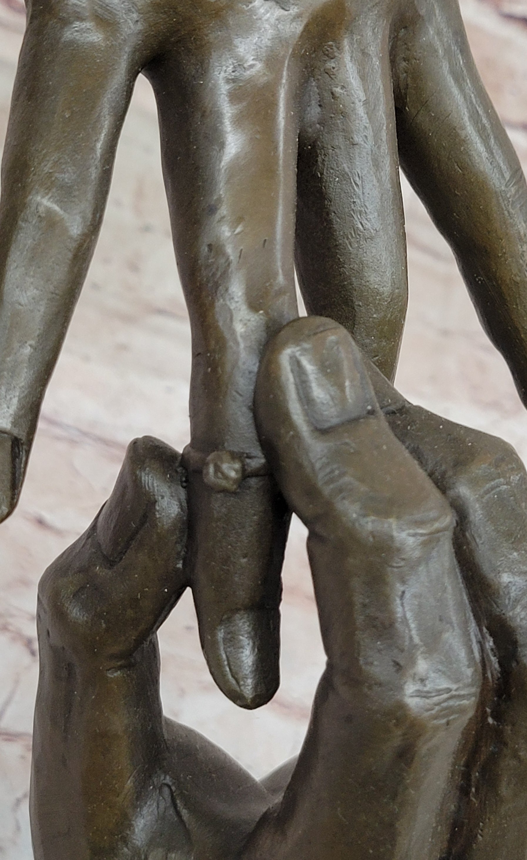 Handcrafted Collectible by Salvador Dali Titel Marry Me Bronze Sculpture Statue