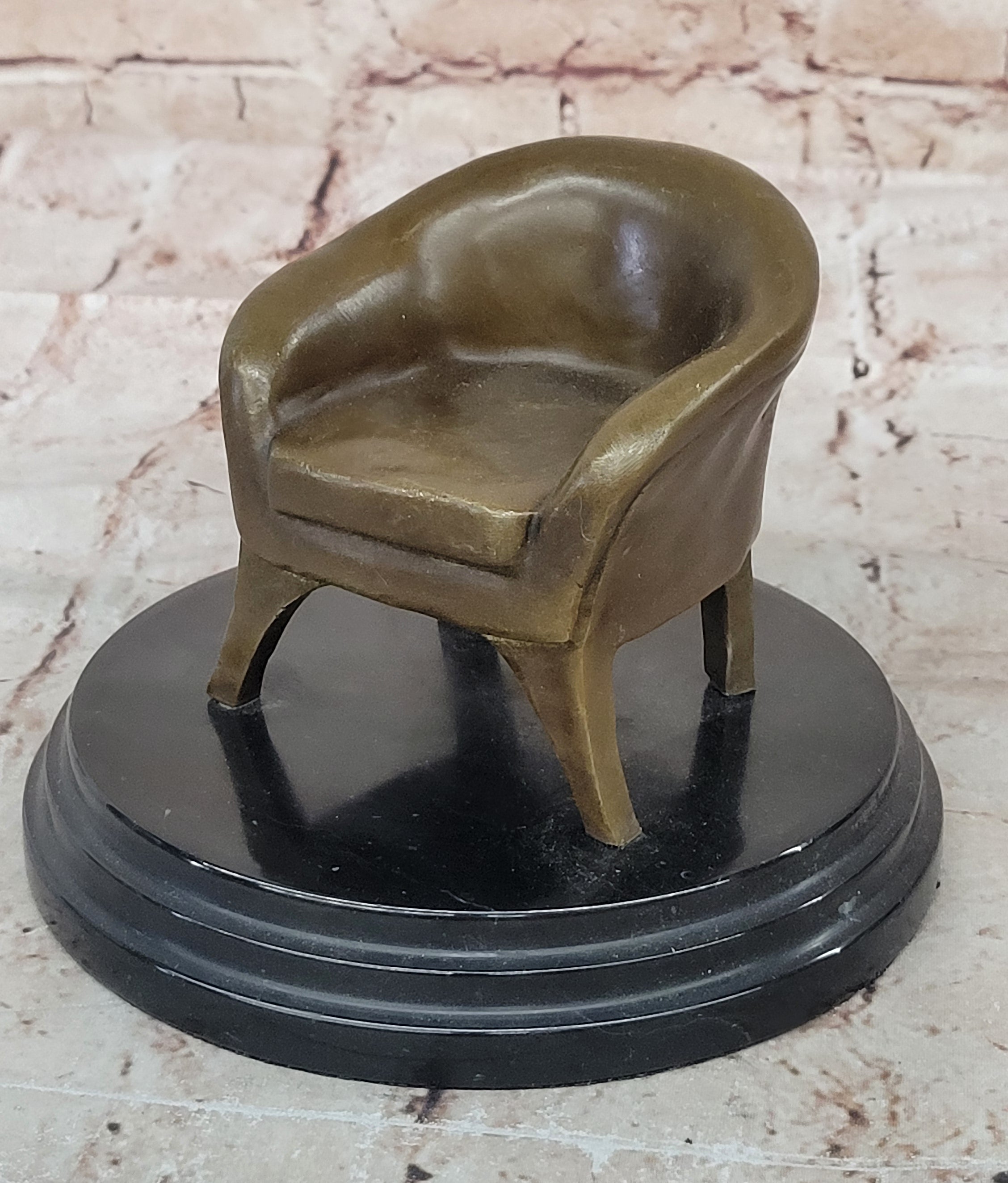 Nude Bronze Female Figurine Statue Naked Sexy Erotic Woman Lady Sculpture Figure