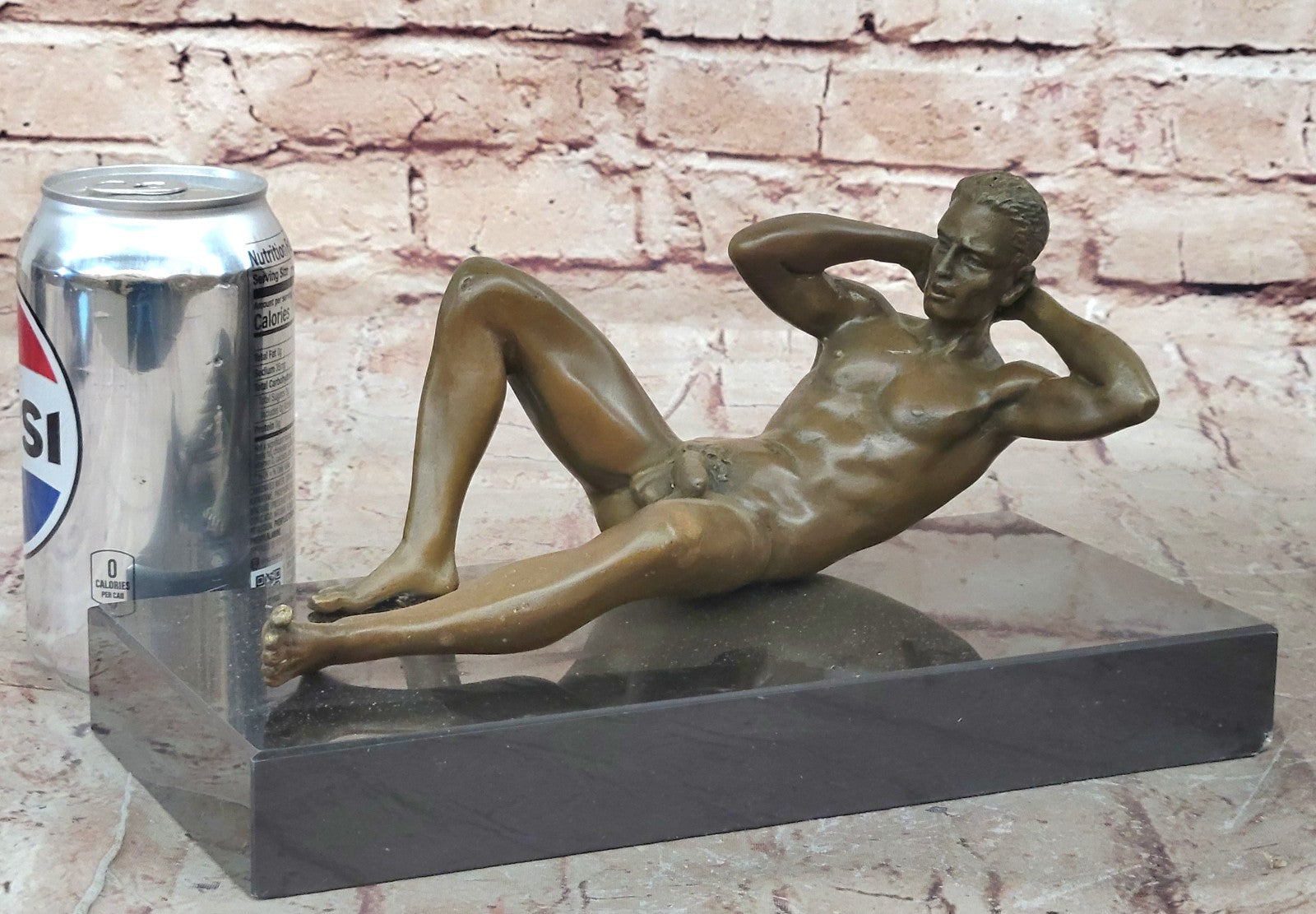 Nude Bronze Sculpture Hot Cast Museum Quality Figurine Figure Decor Lost Wax