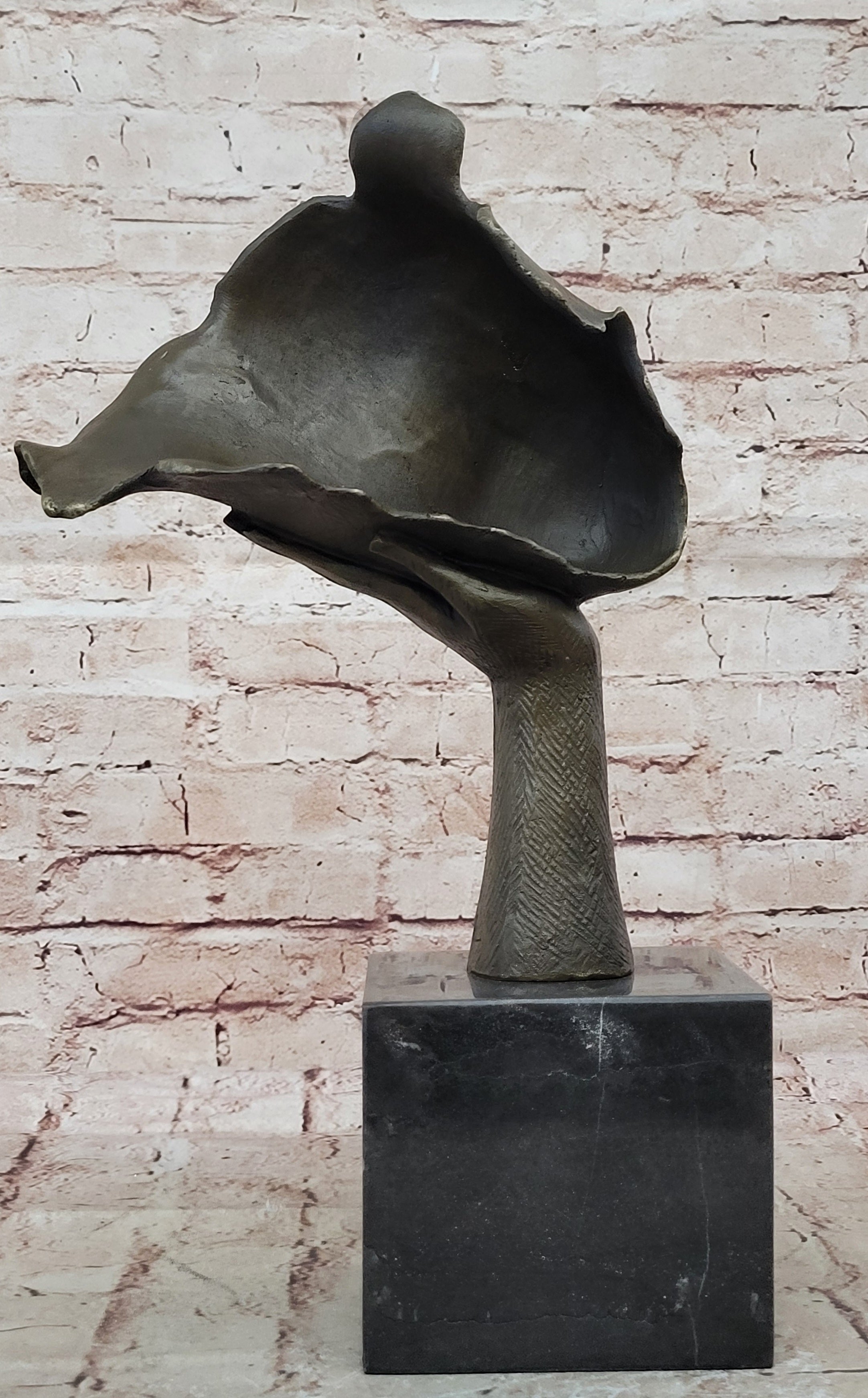 Bronze Sculpture Modern Abstract Women Classic Artwork Figurine Figure Dali