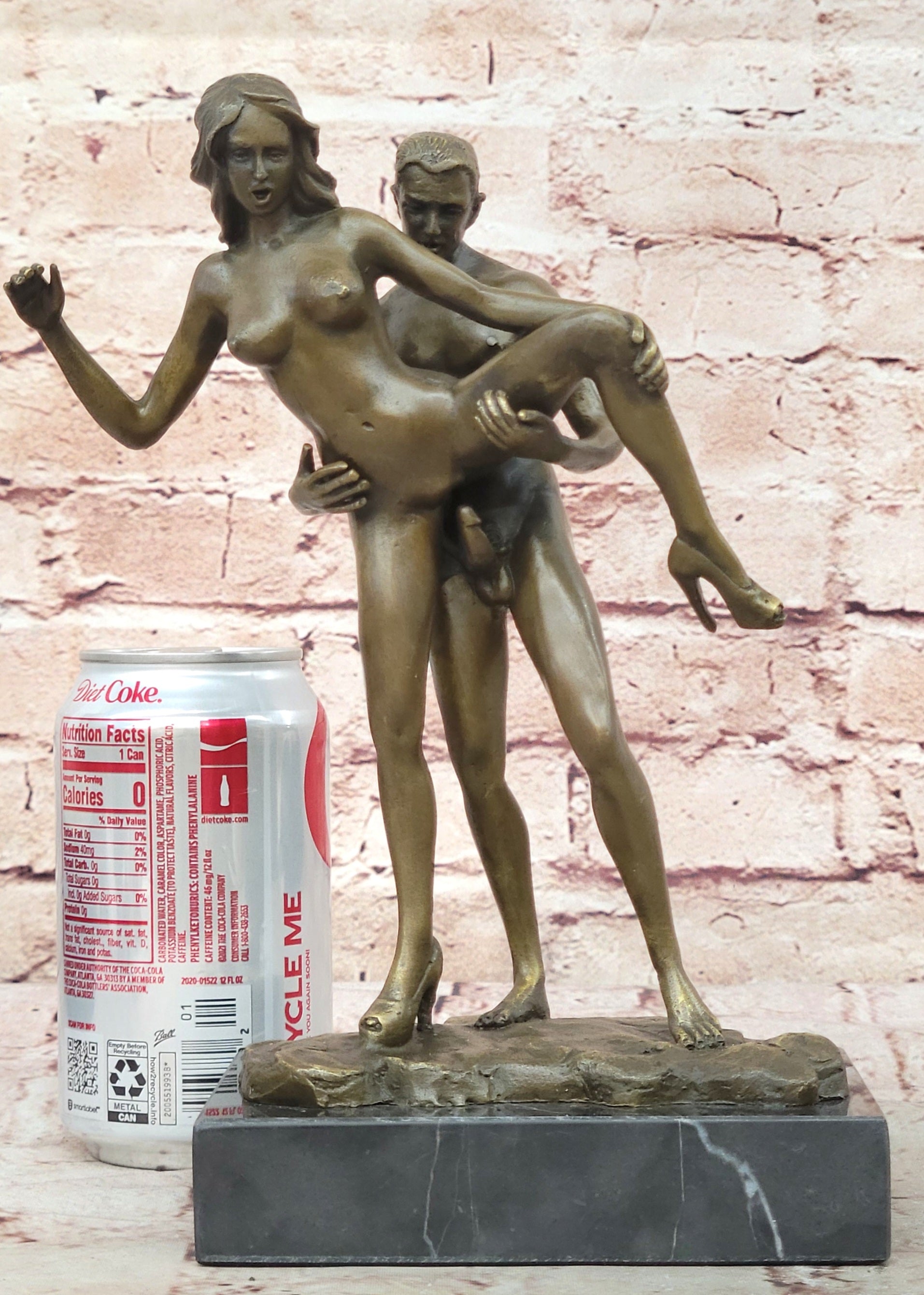 NEW Bronze Sculpture Nude Art Statue, Female Nude Erotic Quality Gift Decor