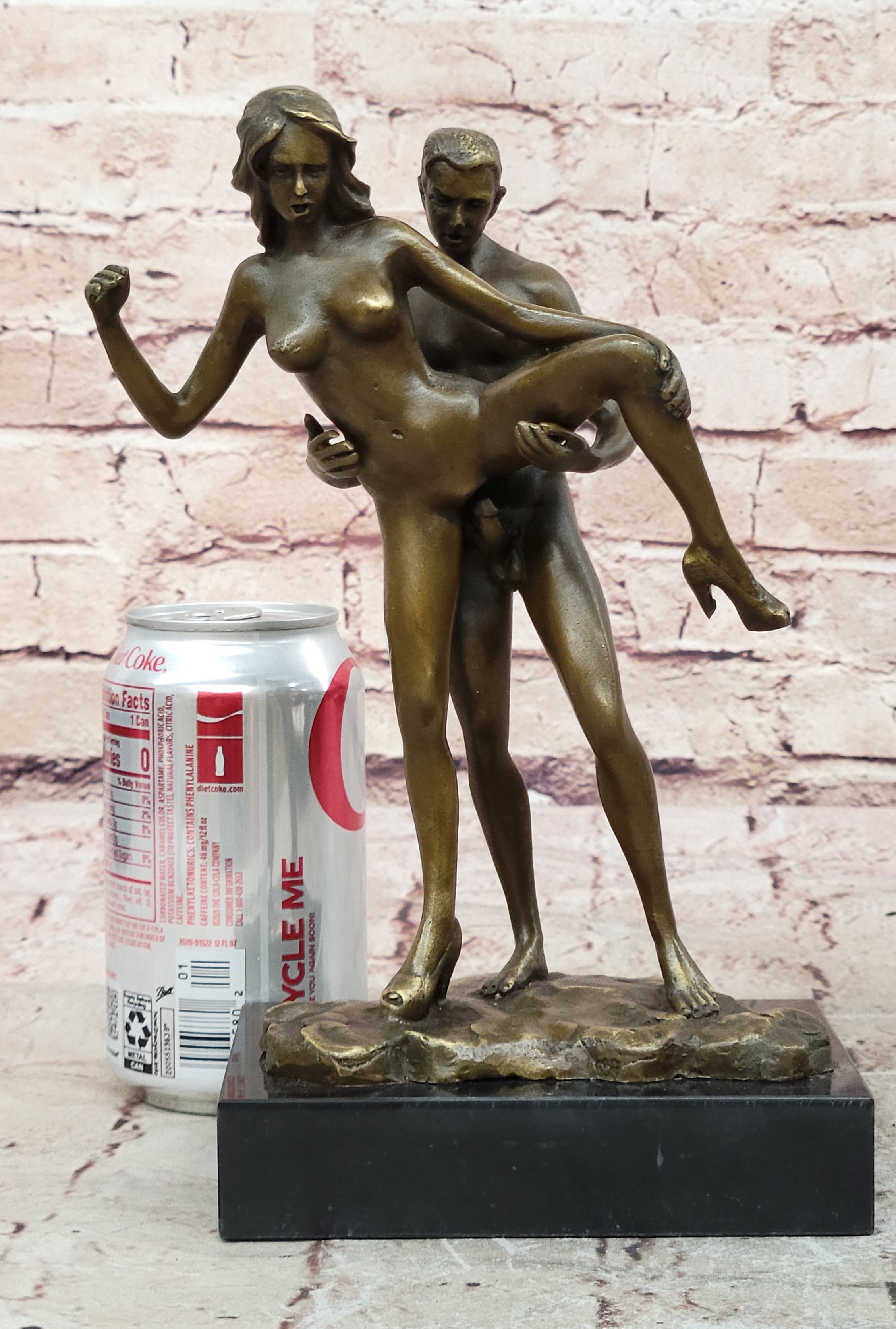 NEW Bronze Sculpture Nude Art Statue, Female Nude Erotic Quality Gift Decor