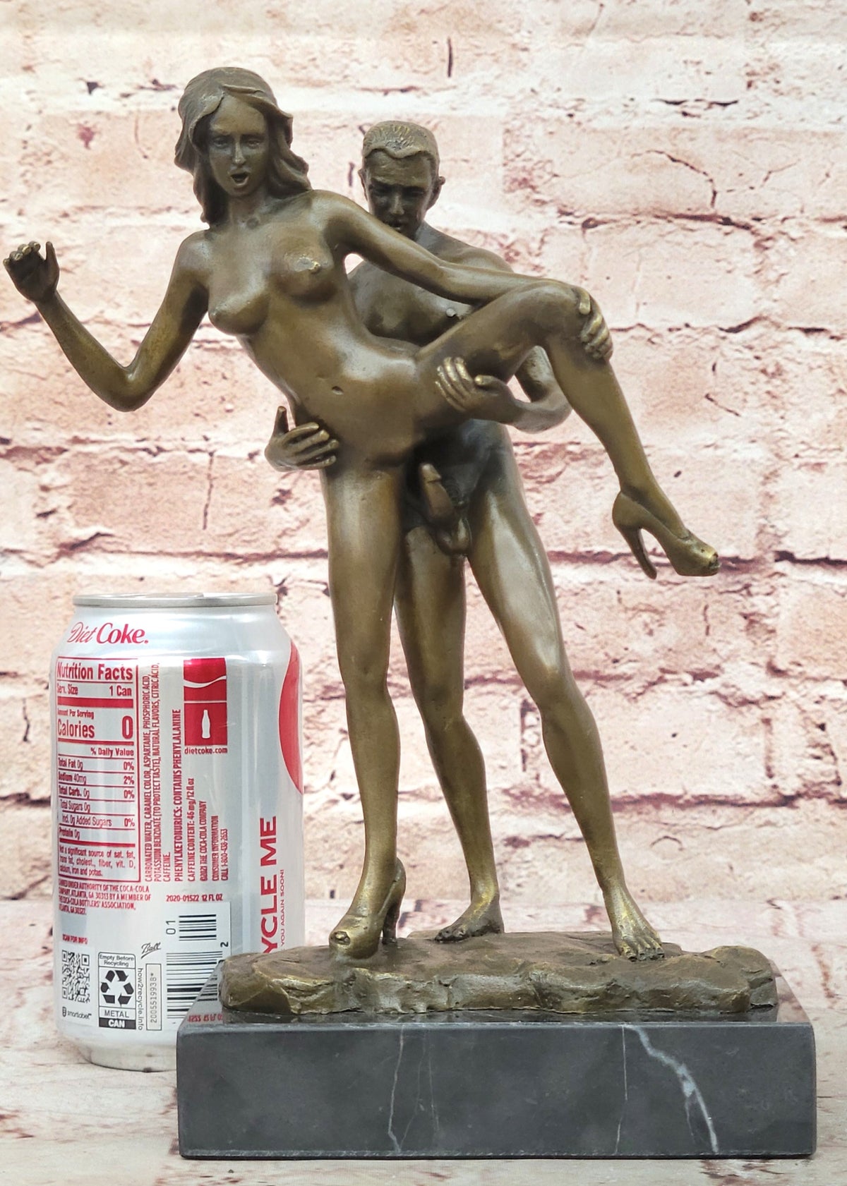 NEW Bronze Sculpture Nude Art Statue, Female Nude Erotic Quality Gift Decor
