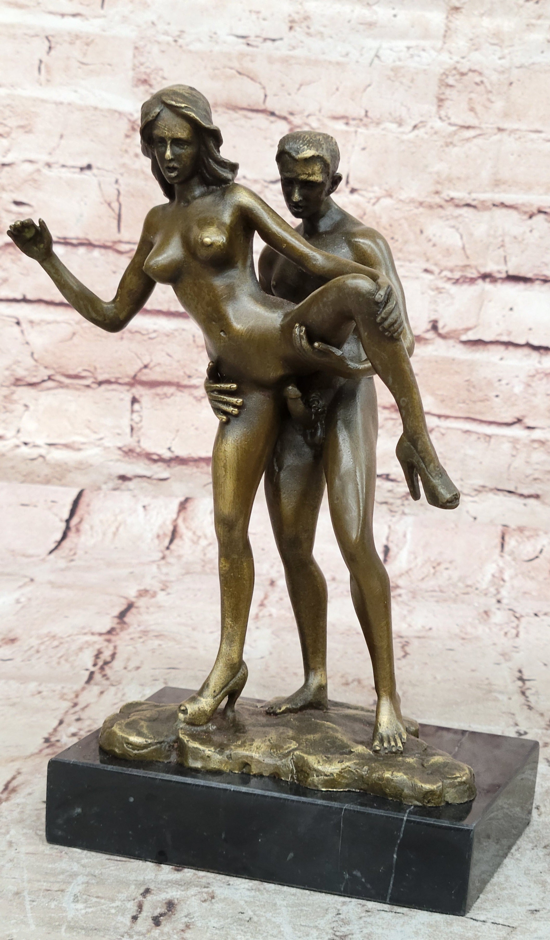 NEW Bronze Sculpture Nude Art Statue, Female Nude Erotic Quality Gift Decor