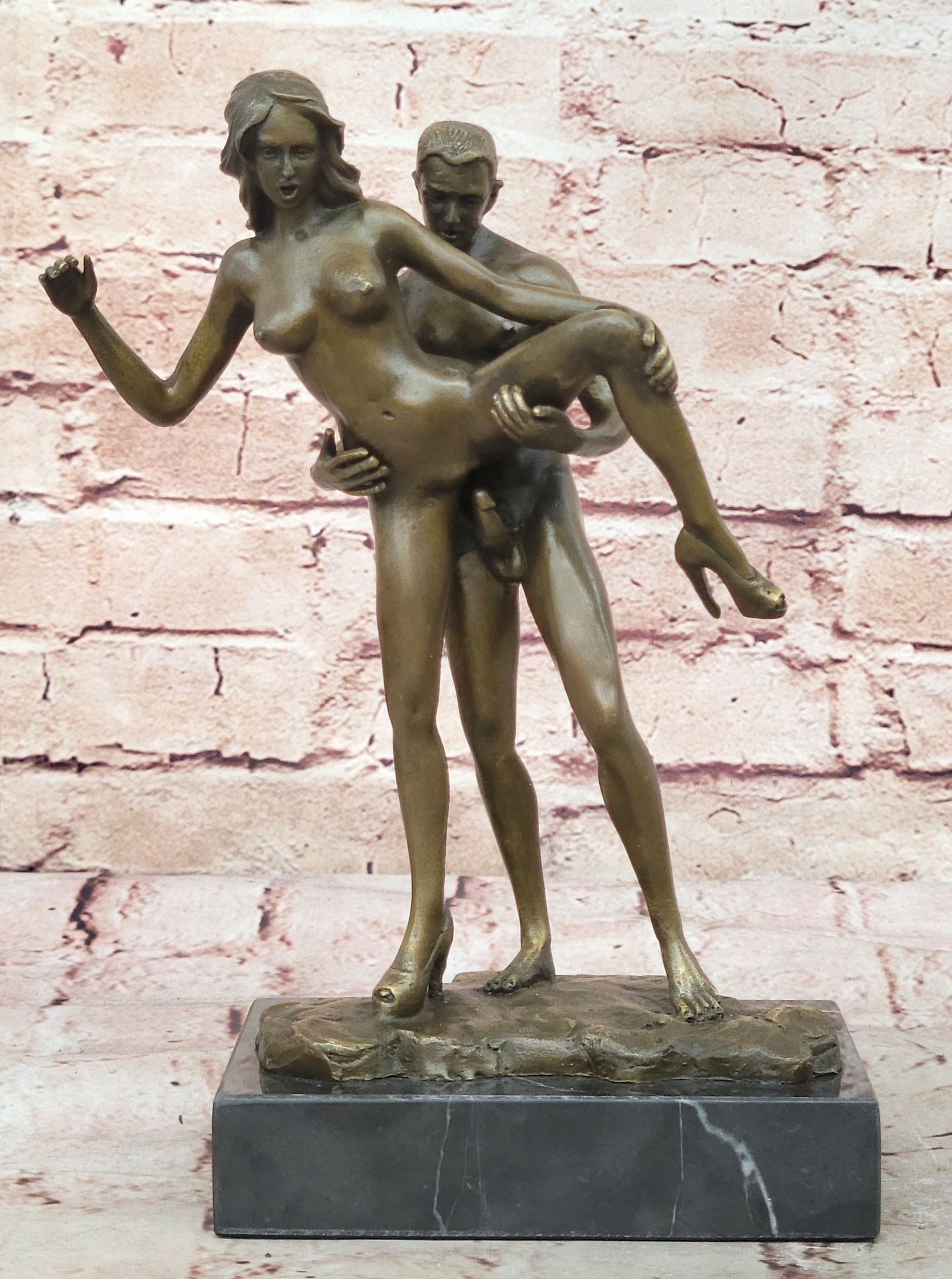 NEW Bronze Sculpture Nude Art Statue, Female Nude Erotic Quality Gift Decor
