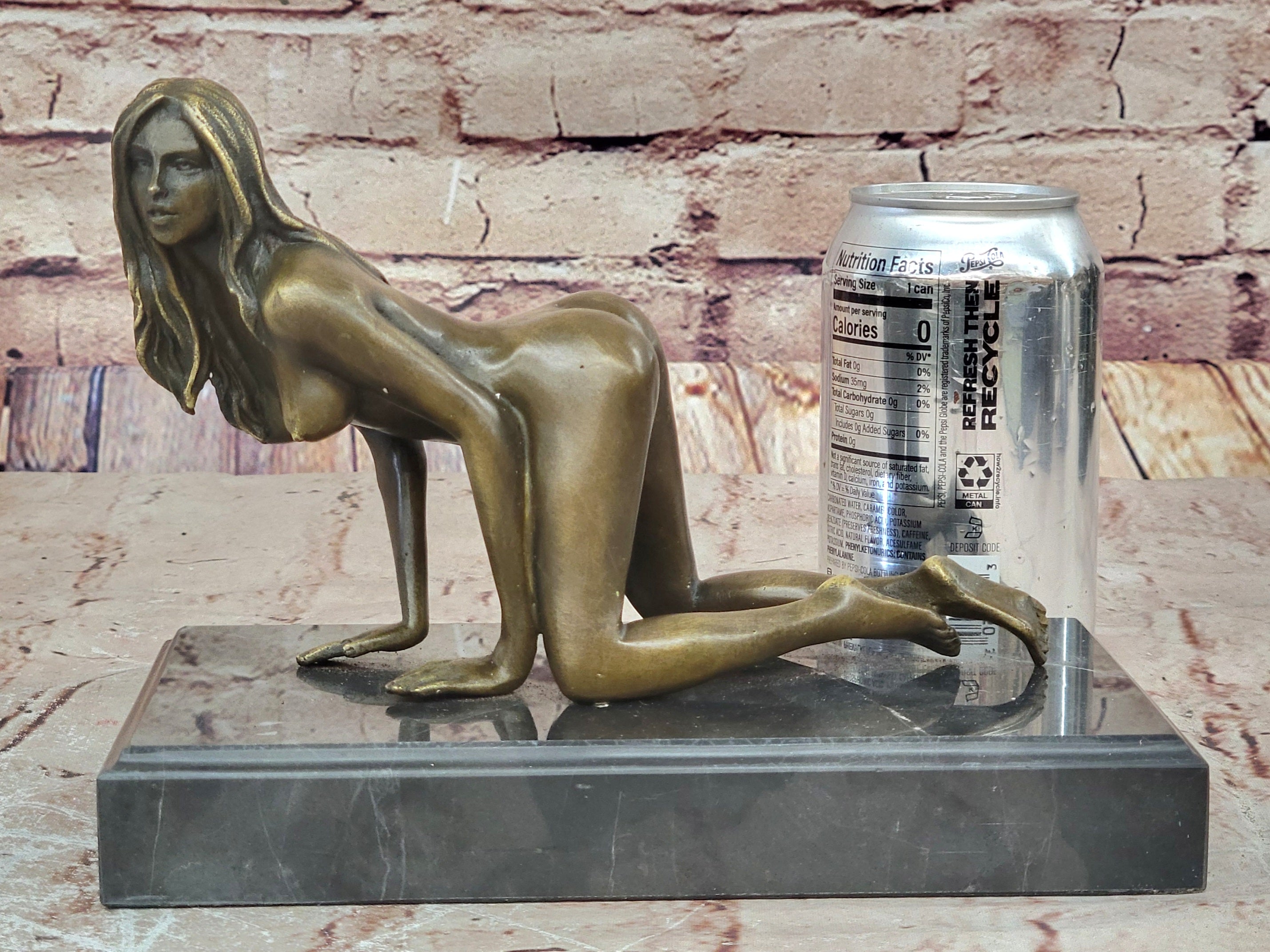 Abstract Modern Art Highly Erotic Conversation starter Sexual Nude Bronze Statue