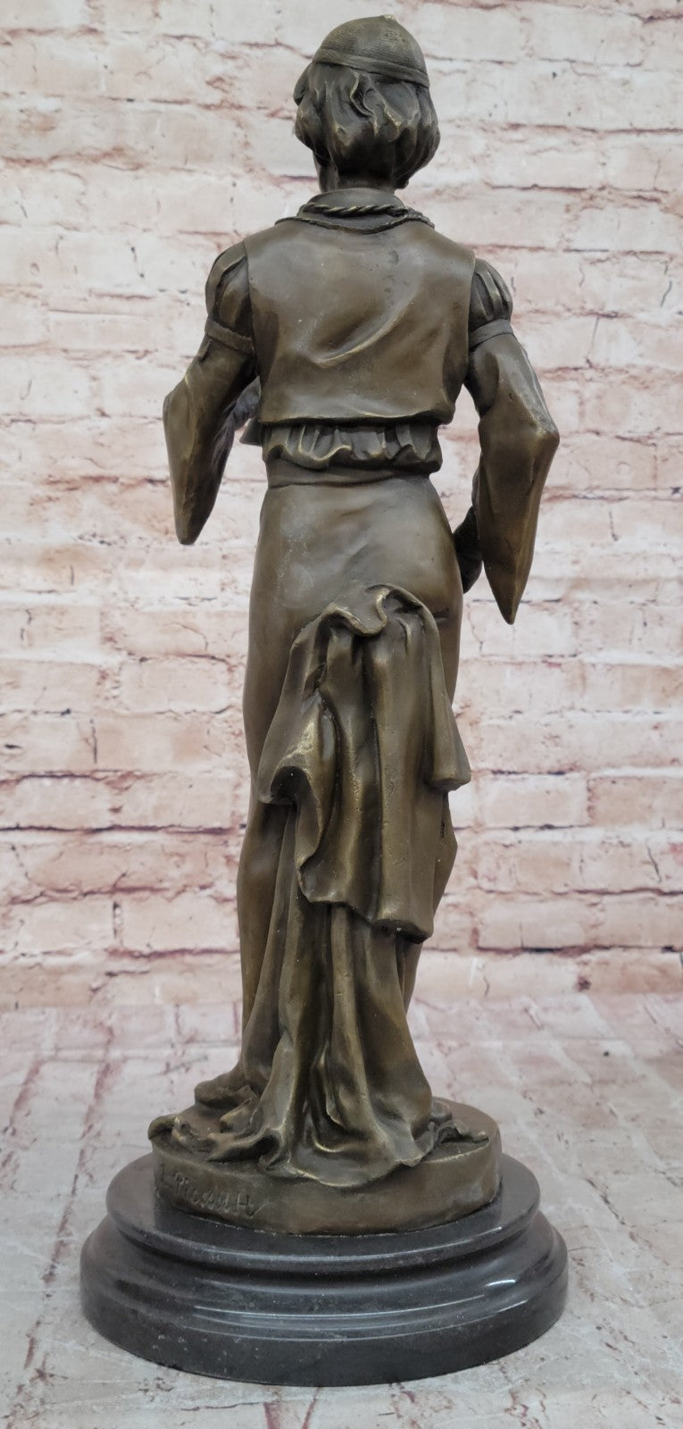 Bronze Military Statue of a Drummer in Napoleon`s Army Hot Cast Sculpture