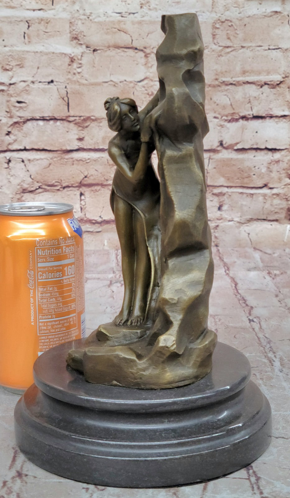 Moreau Enchanting Beauty Bronze Sculpture Art Decor Marble Figurine Hot Cast