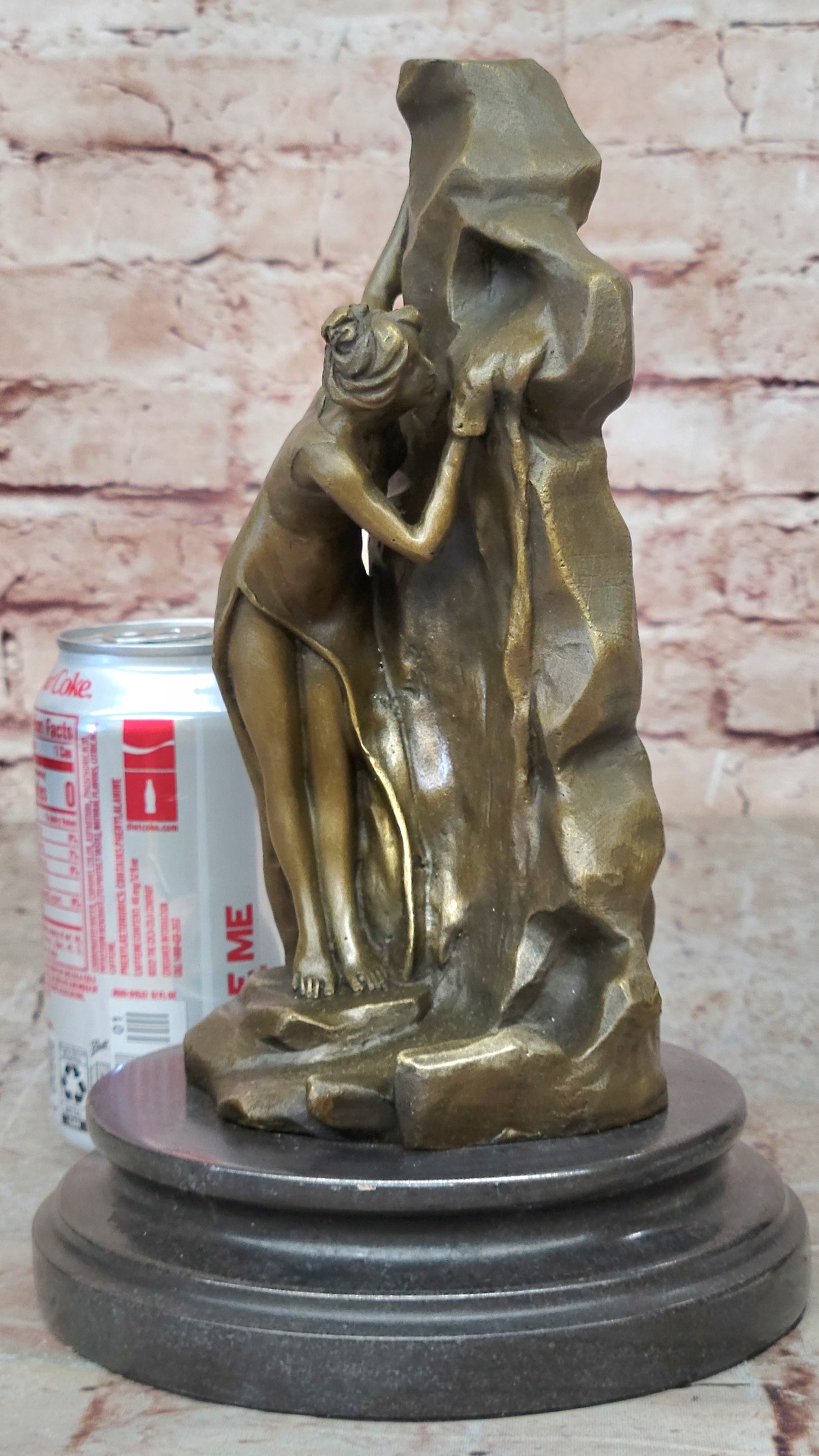 Moreau Enchanting Beauty Bronze Sculpture Art Decor Marble Figurine Hot Cast