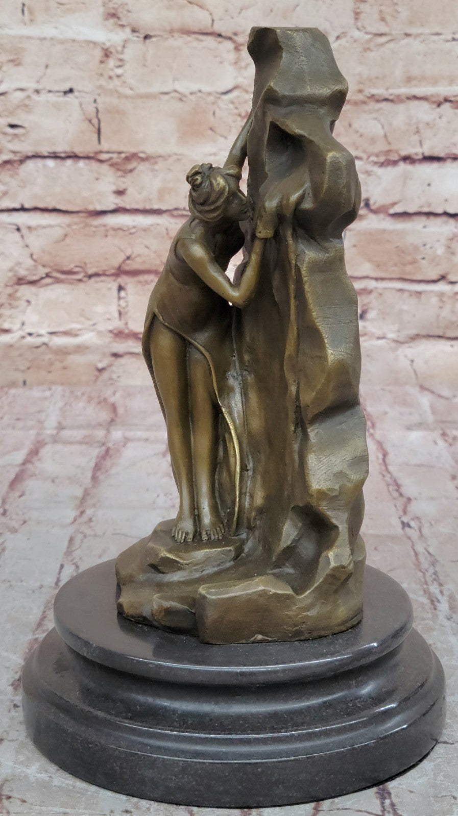 Moreau Enchanting Beauty Bronze Sculpture Art Decor Marble Figurine Hot Cast