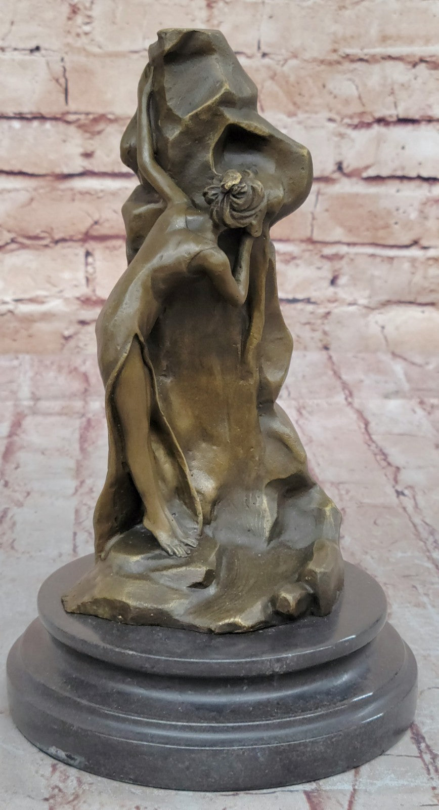 Moreau Enchanting Beauty Bronze Sculpture Art Decor Marble Figurine Hot Cast