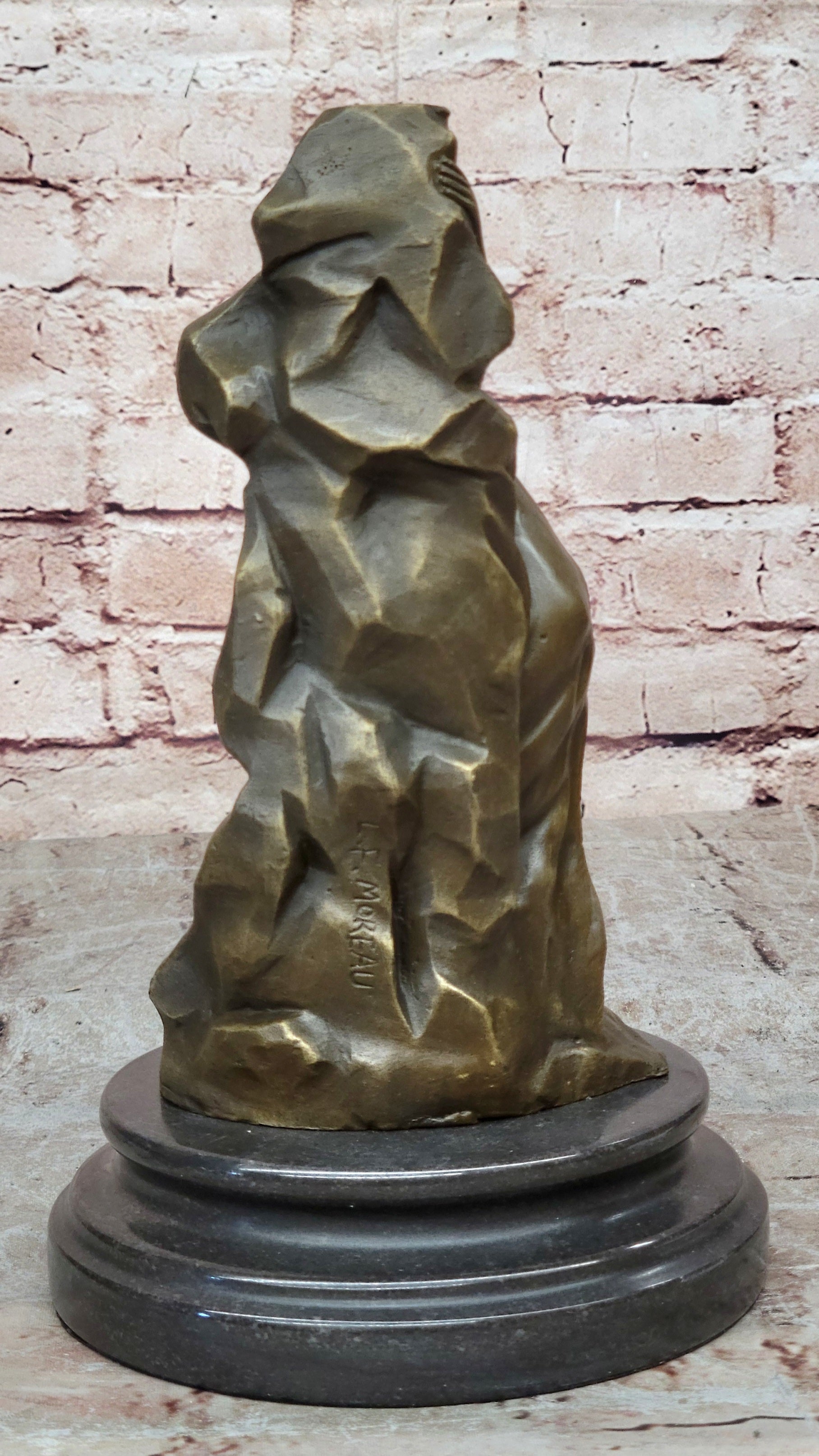 Moreau Enchanting Beauty Bronze Sculpture Art Decor Marble Figurine Hot Cast