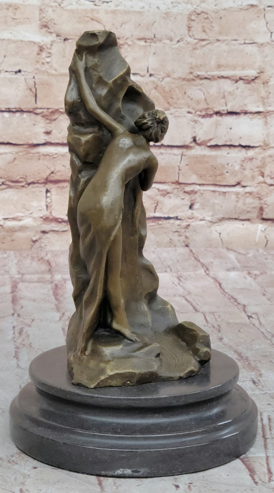 Moreau Enchanting Beauty Bronze Sculpture Art Decor Marble Figurine Hot Cast