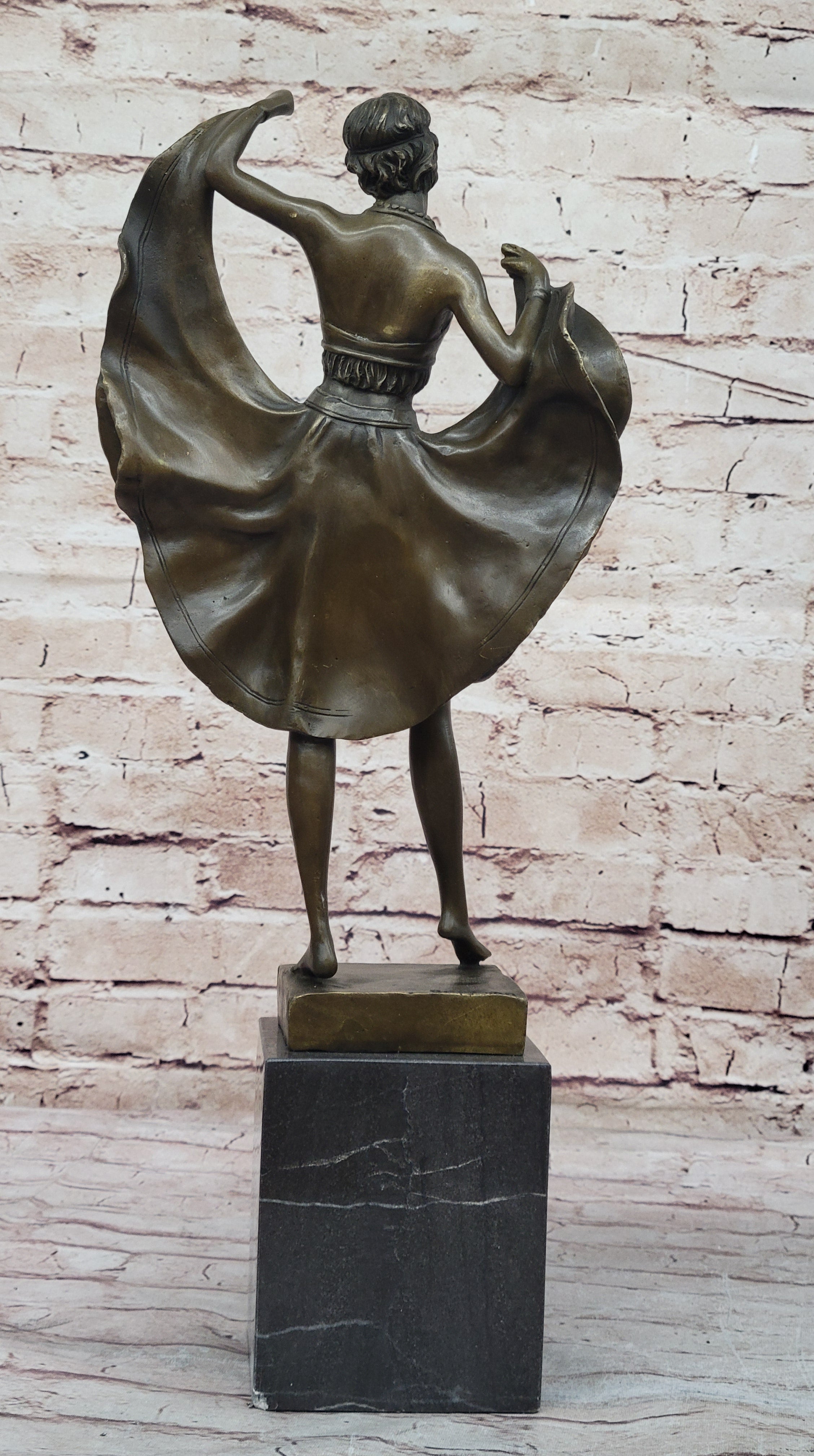 Orientalist Austrian Bergman Bronze Sculpture Handcrafted Naughty Statue Art