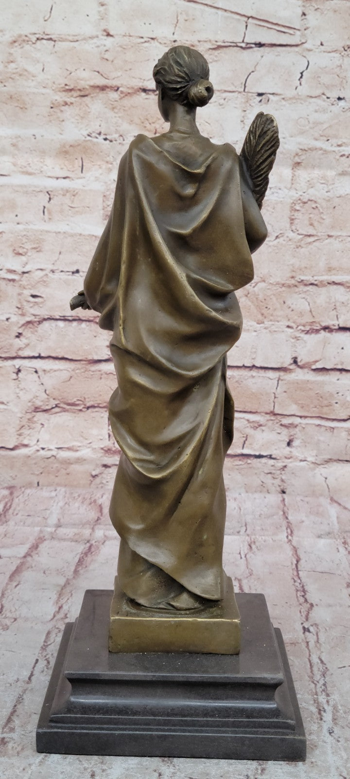 Bronze Fortuna Roman Goddess Of Fortune Statue Hot Signed Mythical Figurine