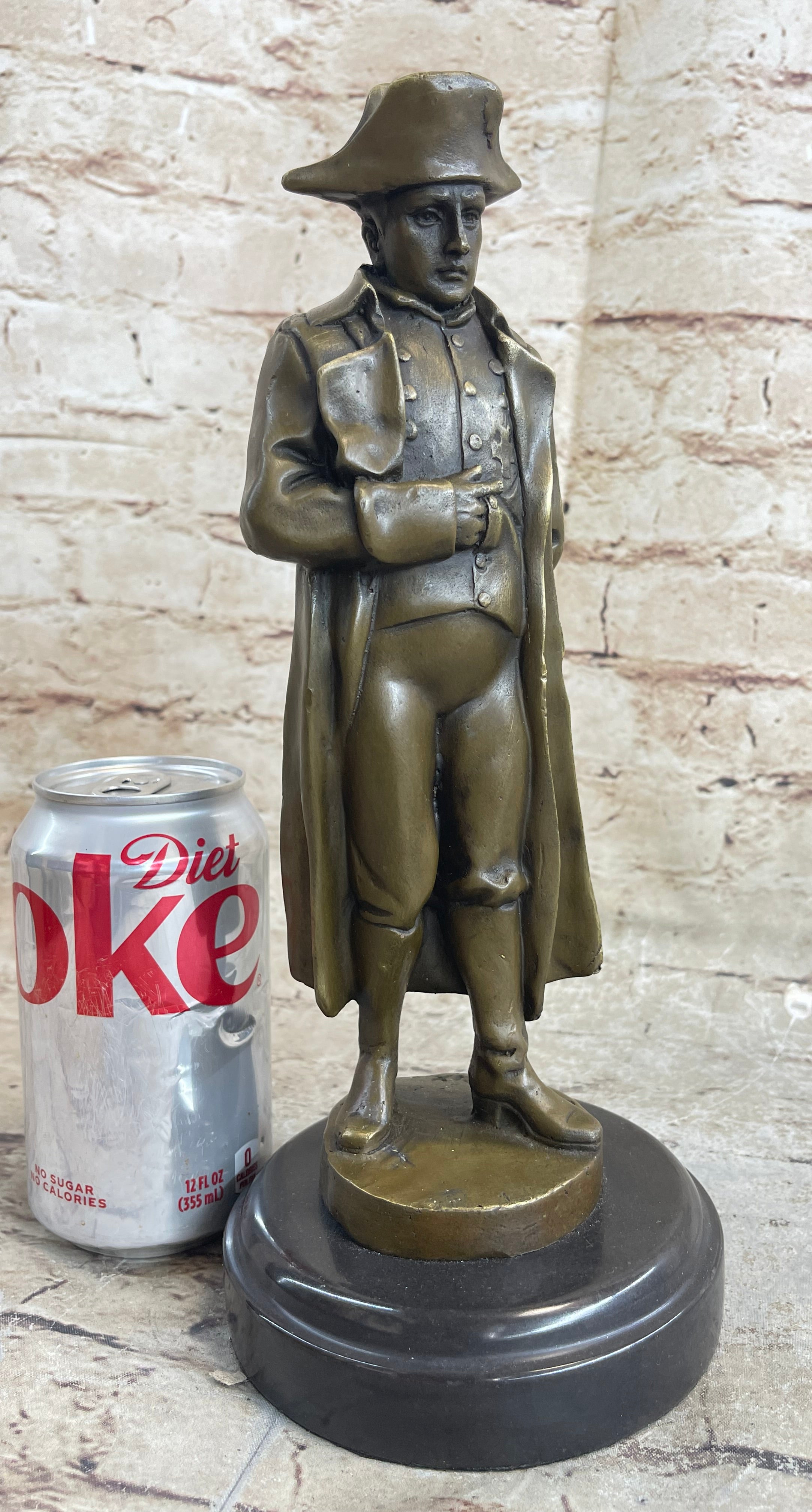Handcrafted bronze sculpture SALE Bon Napoleon Commander French Edition Limited