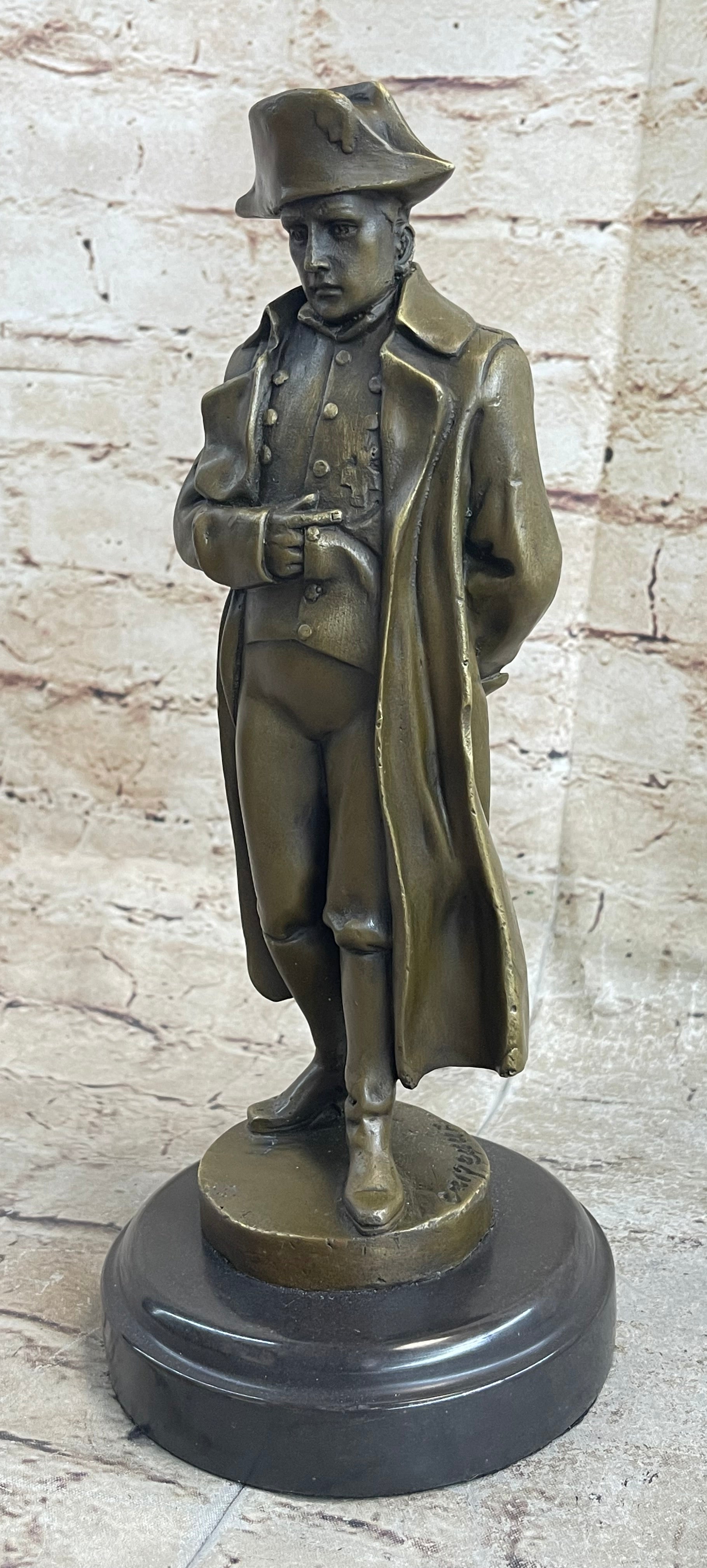 Handcrafted bronze sculpture SALE Bon Napoleon Commander French Edition Limited
