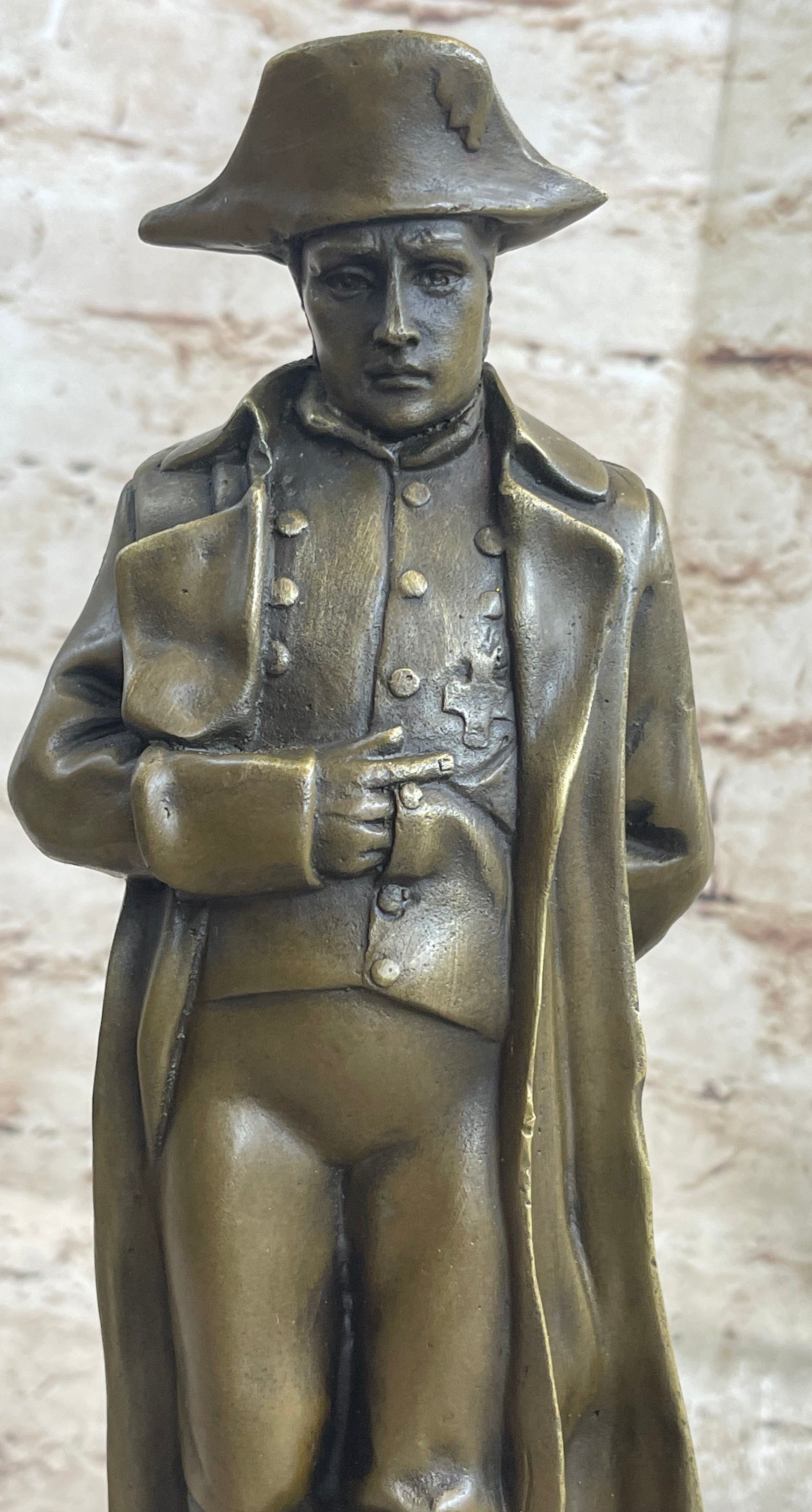 Handcrafted bronze sculpture SALE Bon Napoleon Commander French Edition Limited