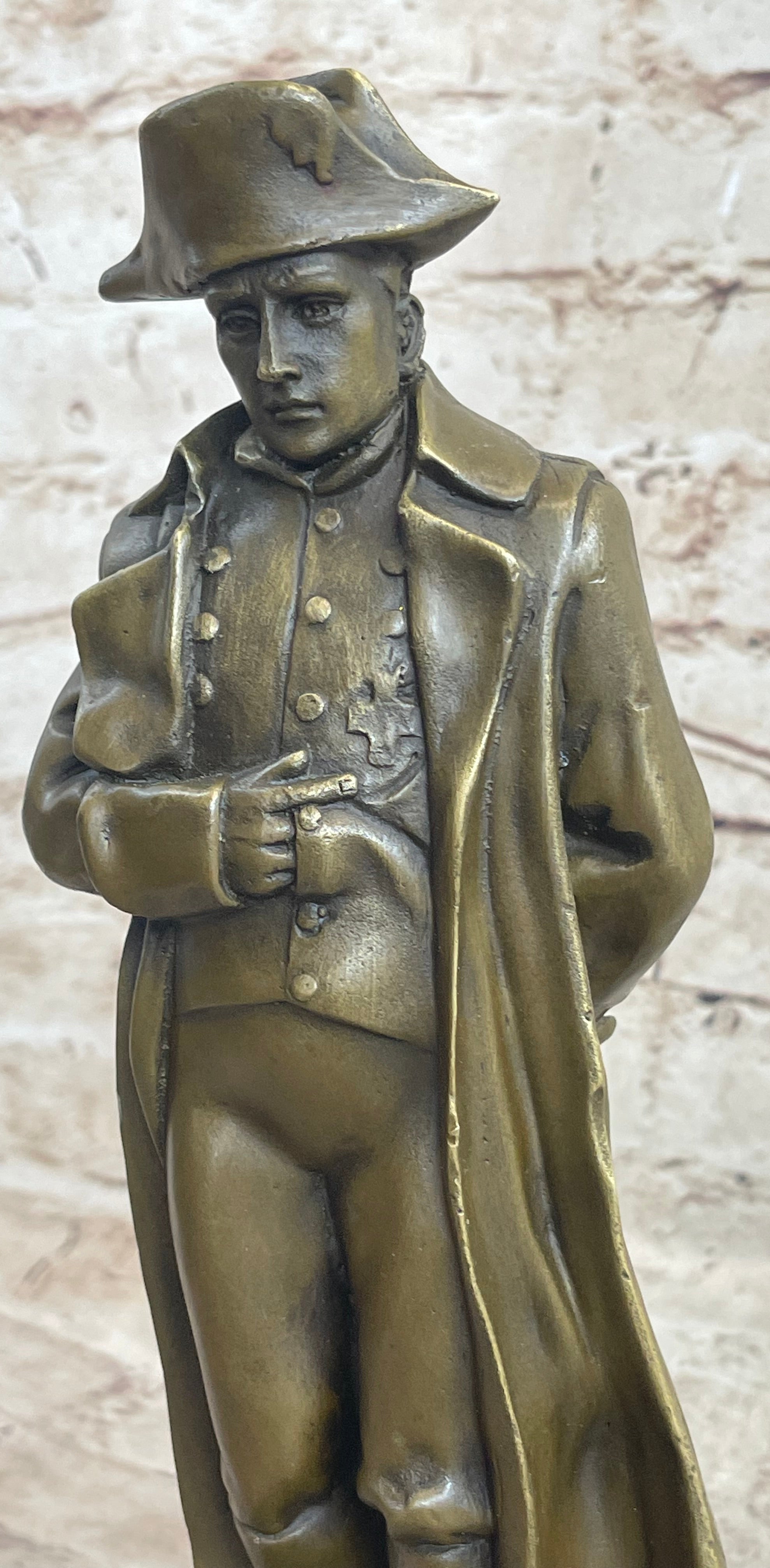 Handcrafted bronze sculpture SALE Bon Napoleon Commander French Edition Limited
