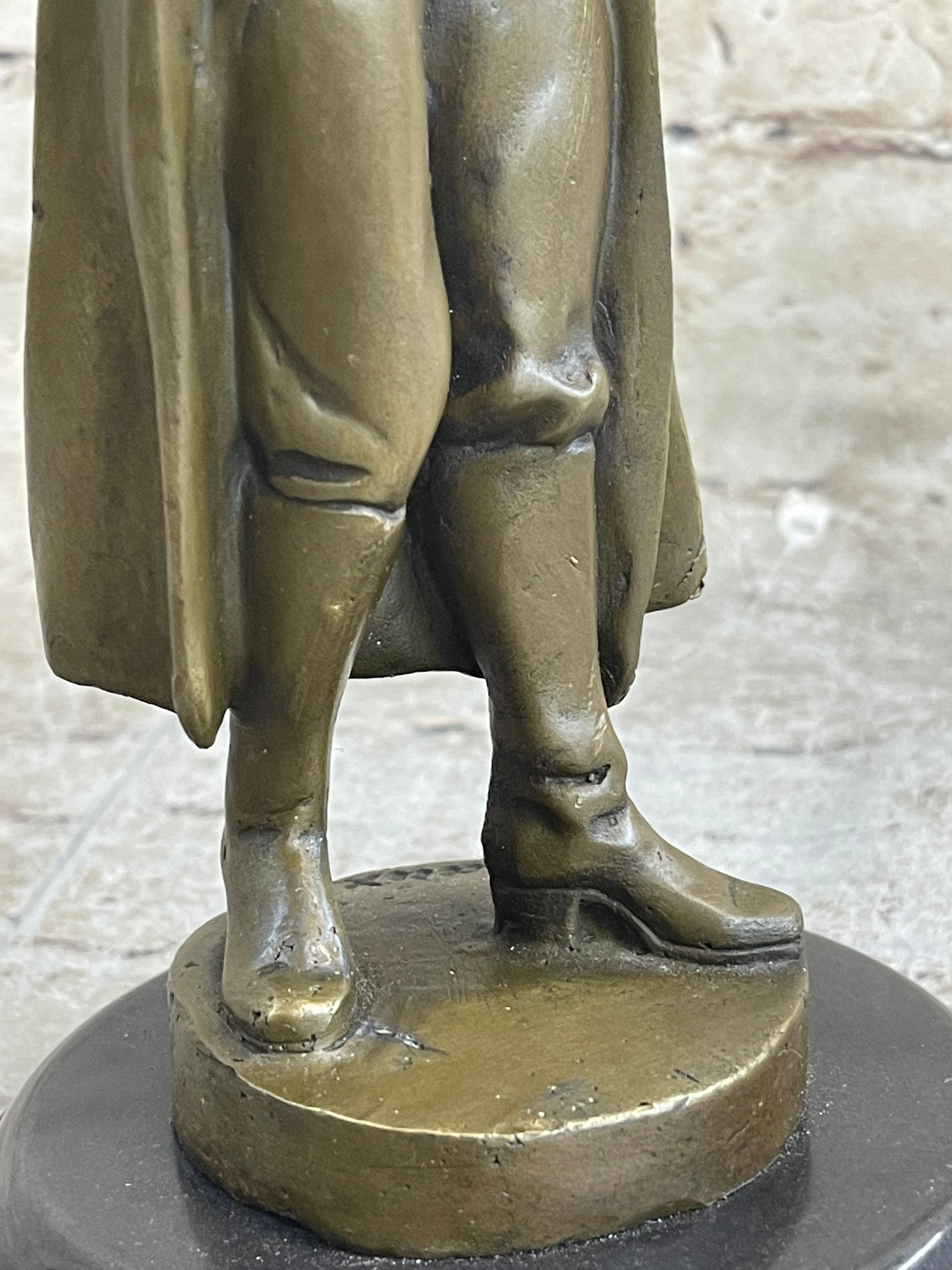 Handcrafted bronze sculpture SALE Bon Napoleon Commander French Edition Limited