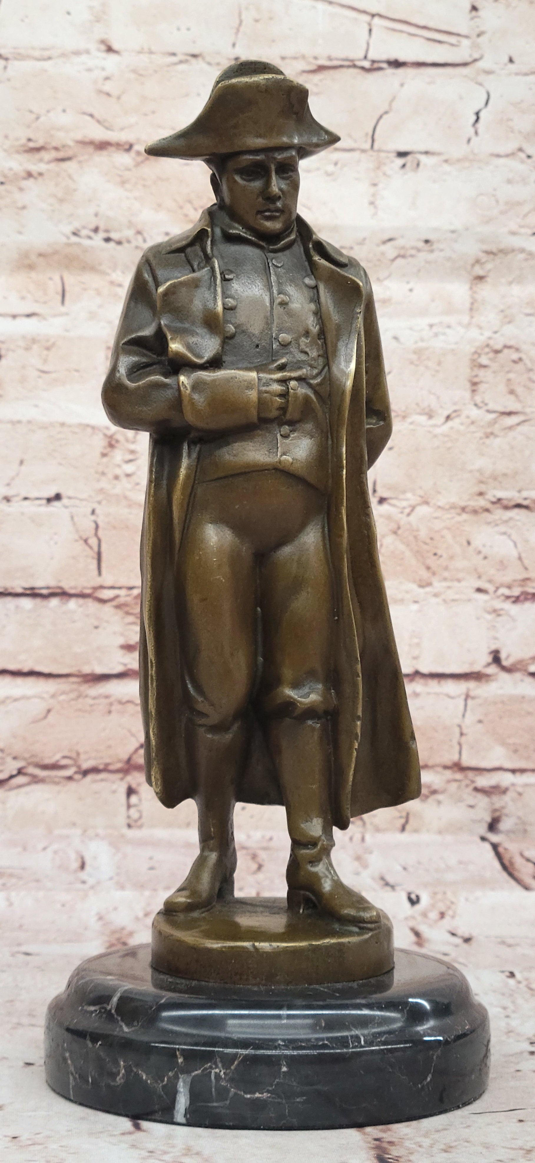 Handcrafted bronze sculpture SALE Bon Napoleon Commander French Edition Limited