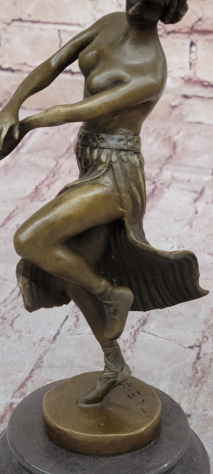 Handcrafted Nude bronze sculpture Office Home Cast Hot Eichler Theodor Original