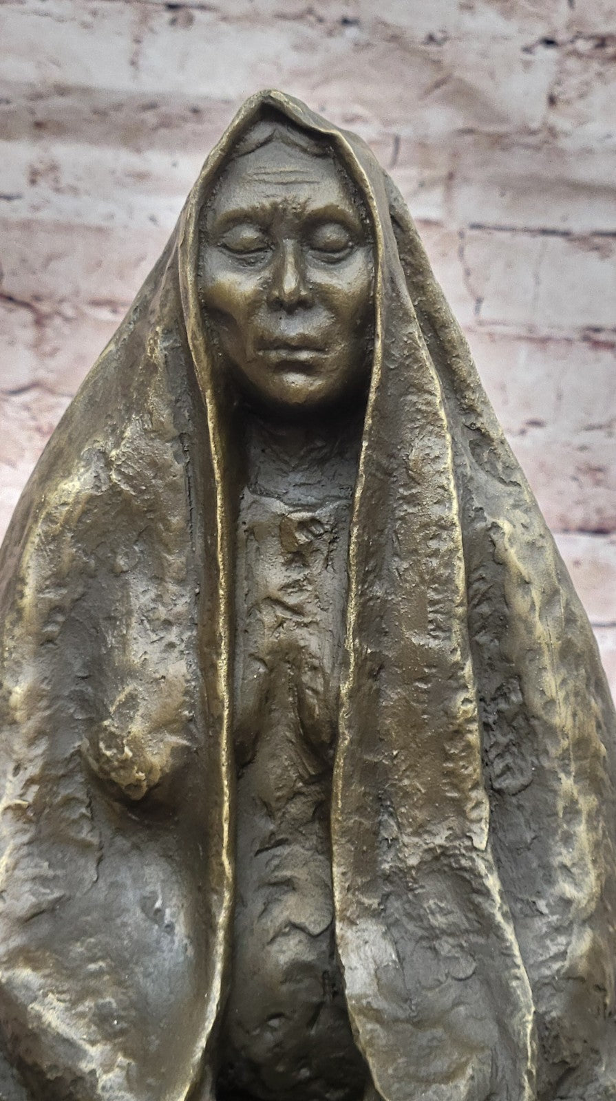 Original Signed Art Native American Genuine Bronze sculpture marble statue Deal