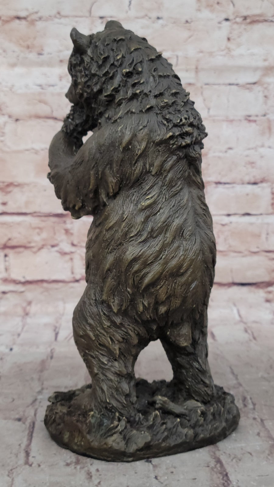 Kodiak Grizzly Bear Lodge Wildlife Lodge Artwork Bronze Statue Sculpture Figure