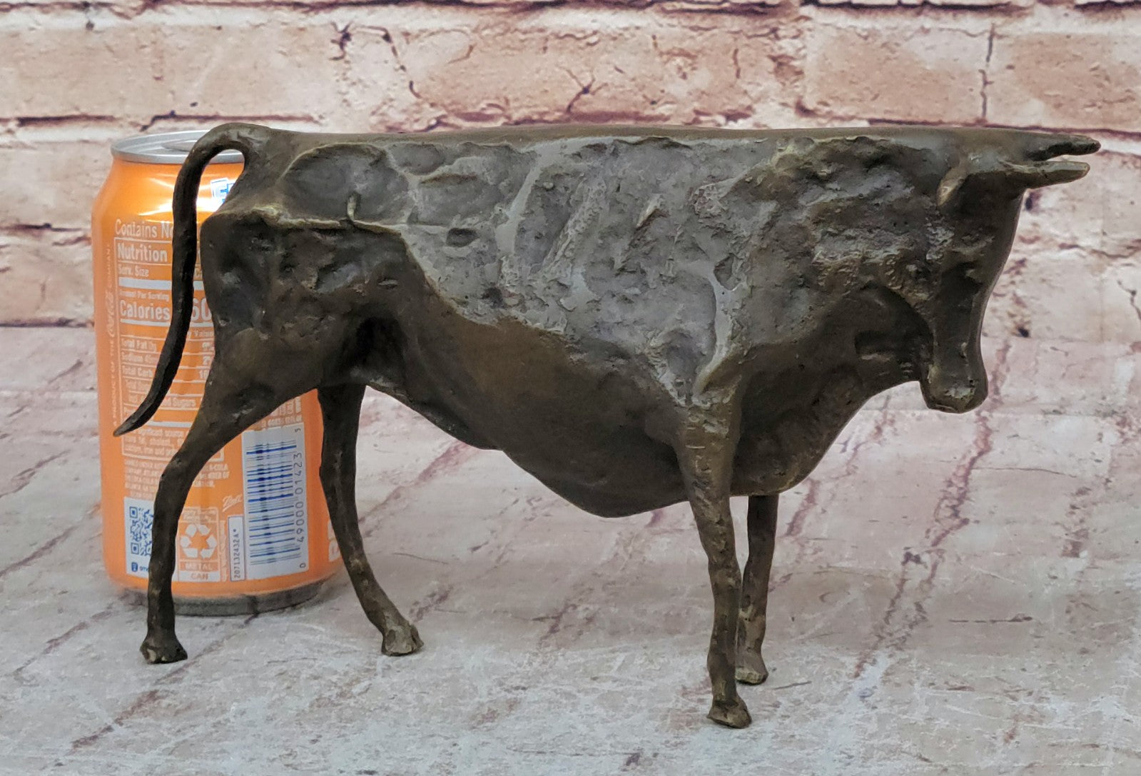 Bronze Sculpture Modern Abstract Art Bull by Picasso Hot Cast Figurine Figure
